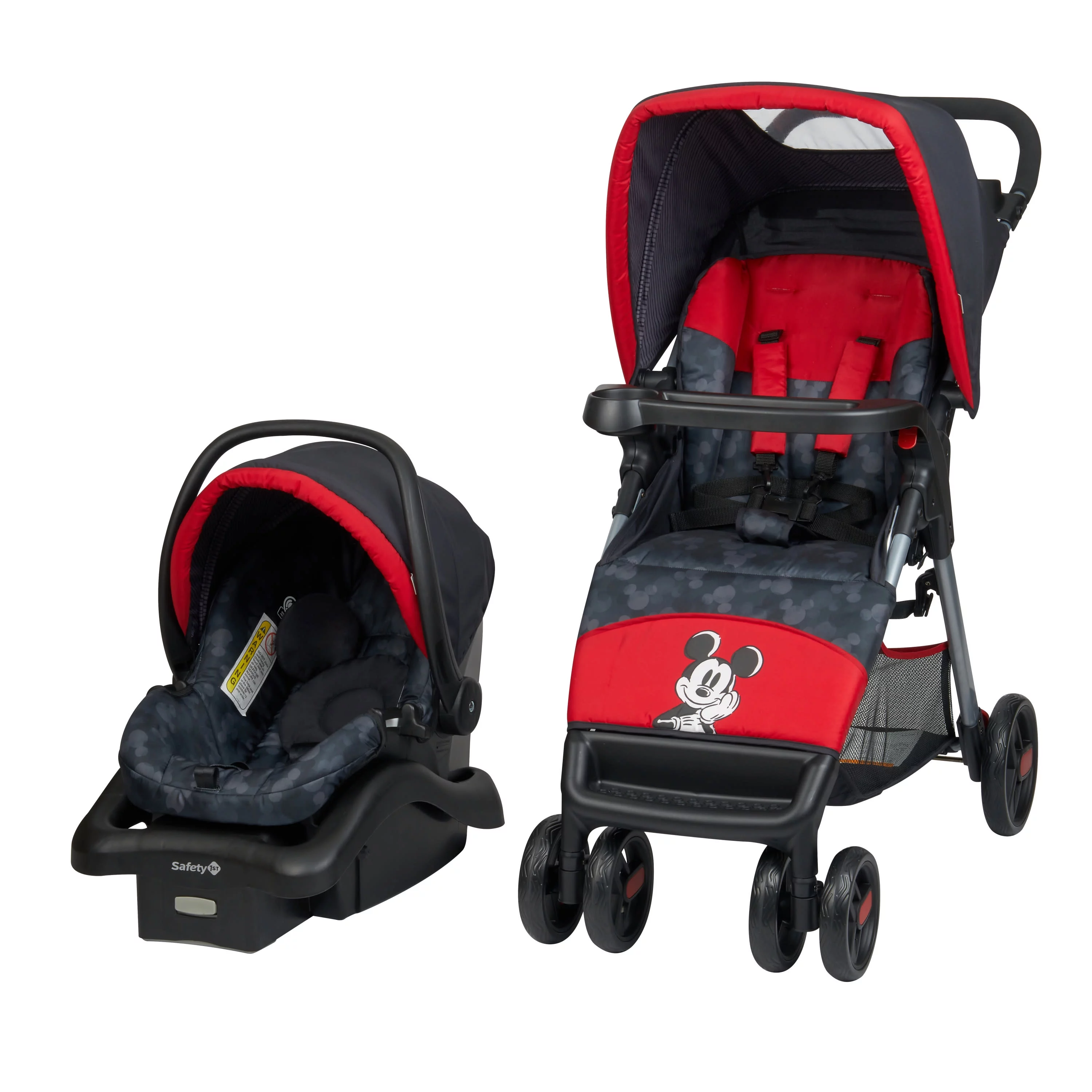 Disney Baby Mickey Mouse Simple Fold LX Travel System, Mickey Blogger, - Womvr