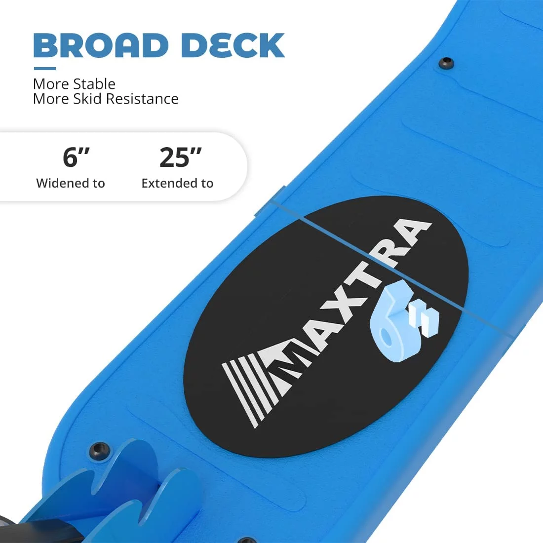 Maxtra Scooters E100 Electric Scooter for Kids Ages 6-12 - Up to 10 Mph, Foldable and Adjustable Handlebar - Womvr