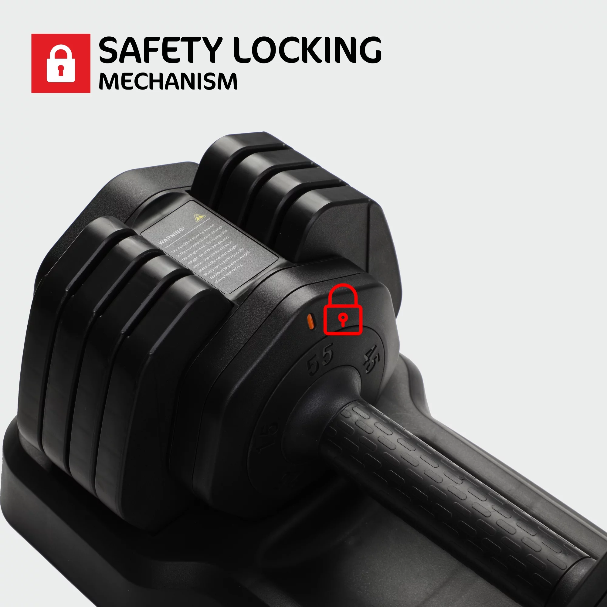 HolaHatha 5-in-1 Adjustable Dumbbell Home Workout Equipment (2 Pack) - Womvr