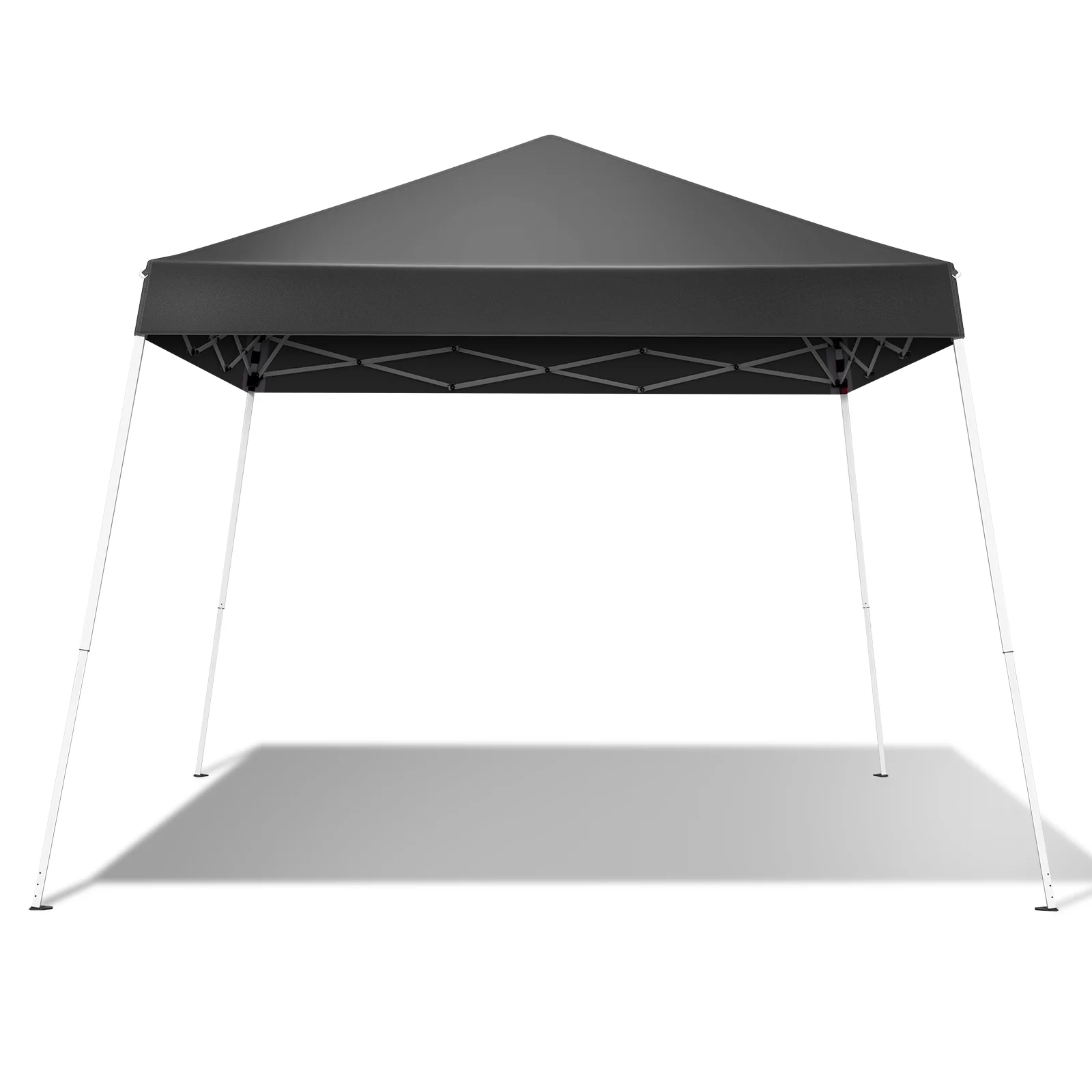 Zimtown 10ft x 10ft Base/8ft x 8ft Top Pop up Canopy Tent Instant Practical Waterproof Folding Tent with Carry Bag - Womvr