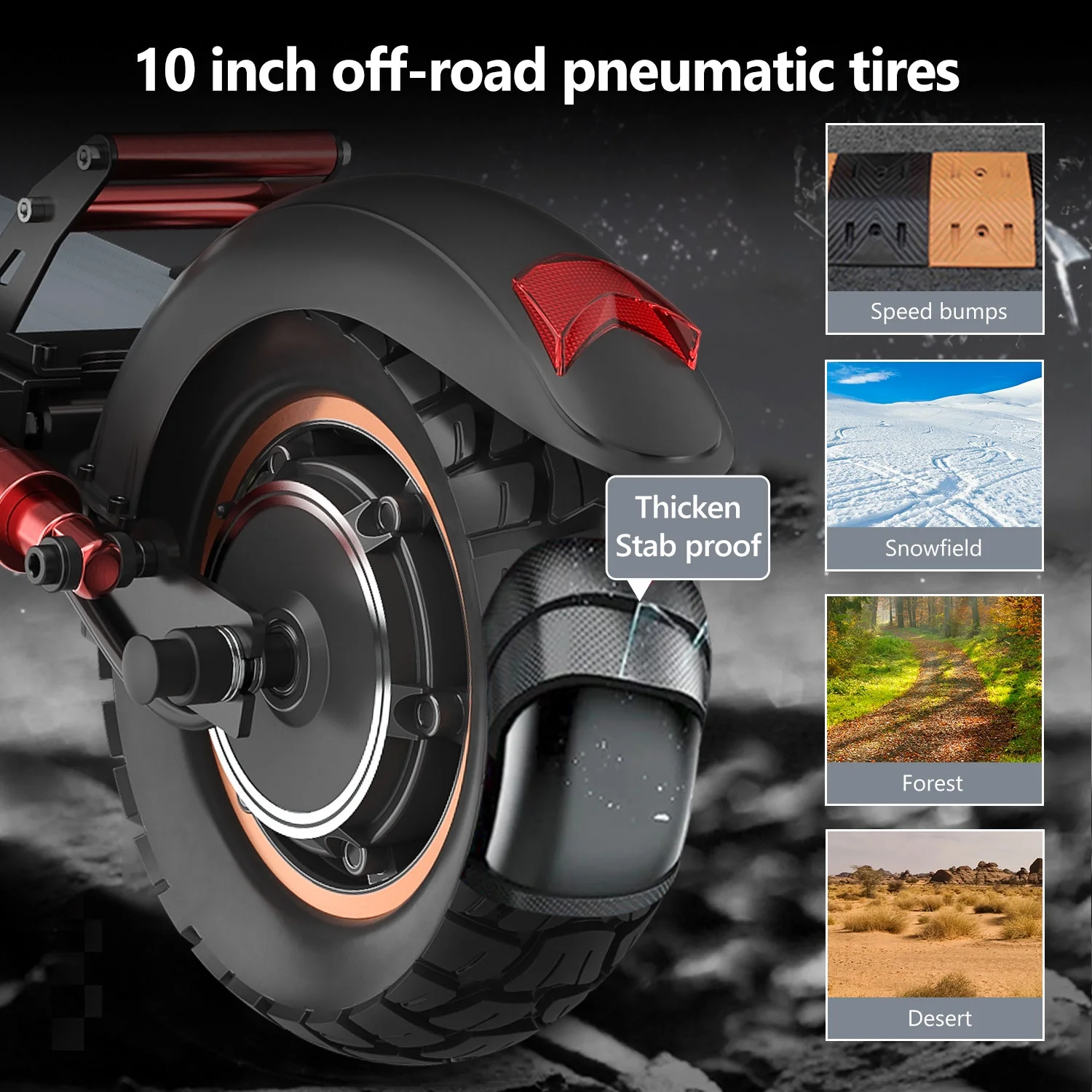 Electric Scooter 28 mph & 25 Miles 700W Kick Scooter, 10