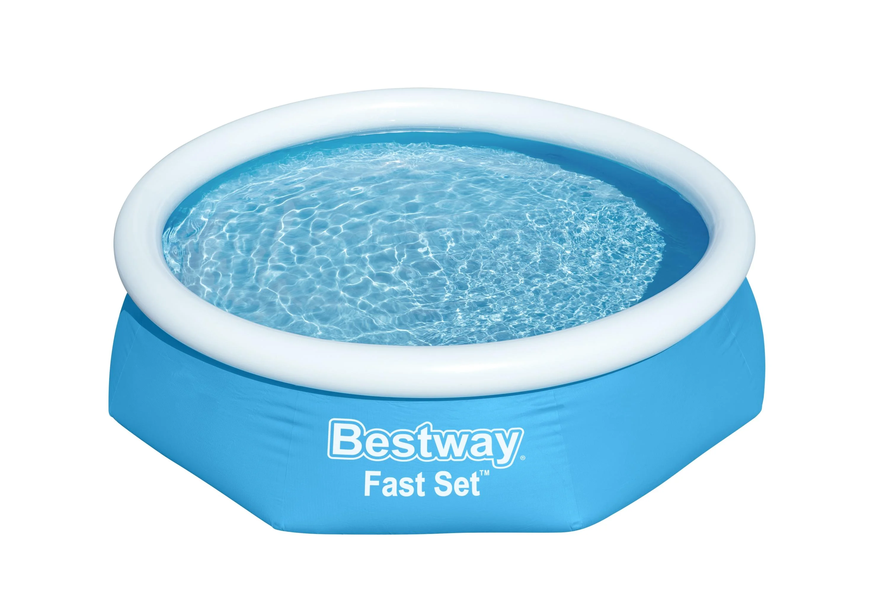 Bestway Fast Set 8 X 24 Round Inflatable Pool - Womvr