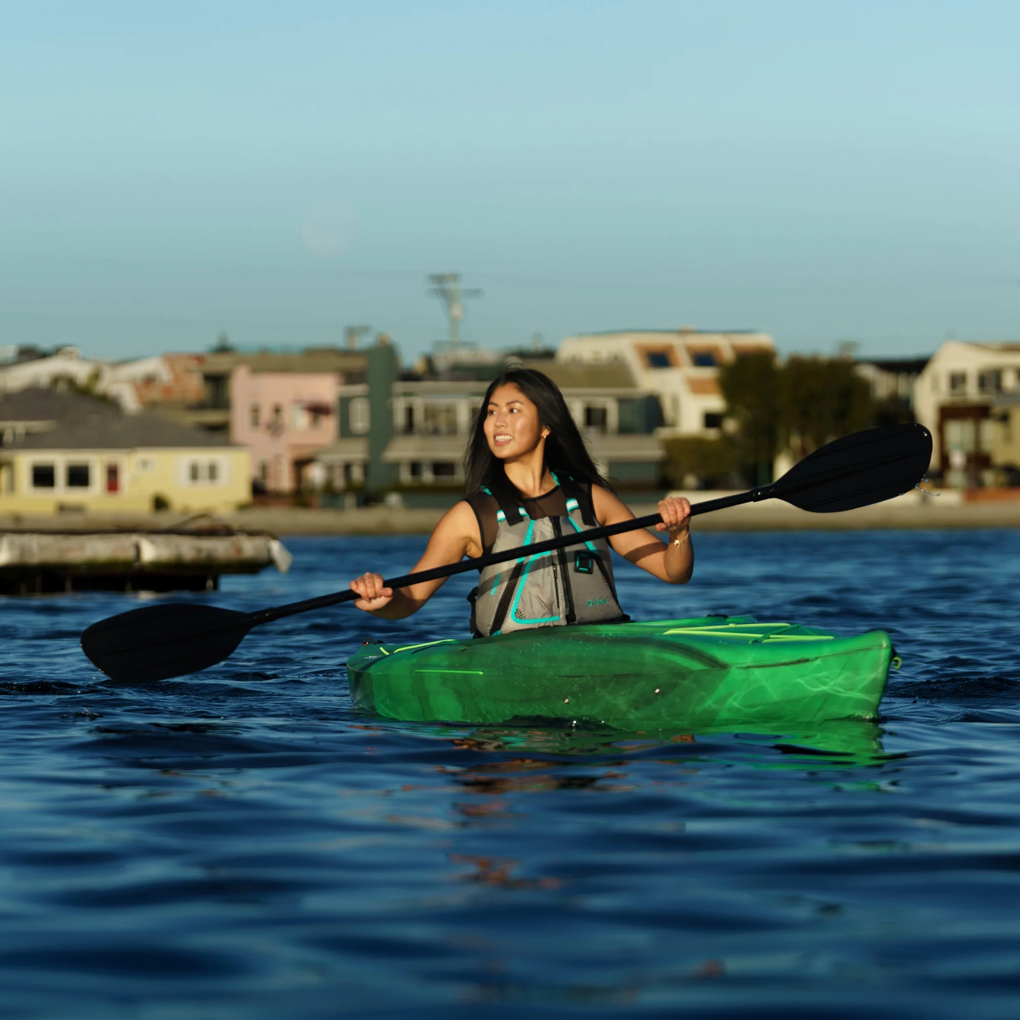 Lifetime Guster 10 ft Sit-Inside Kayak, Lightning Fusion (90852) - Womvr