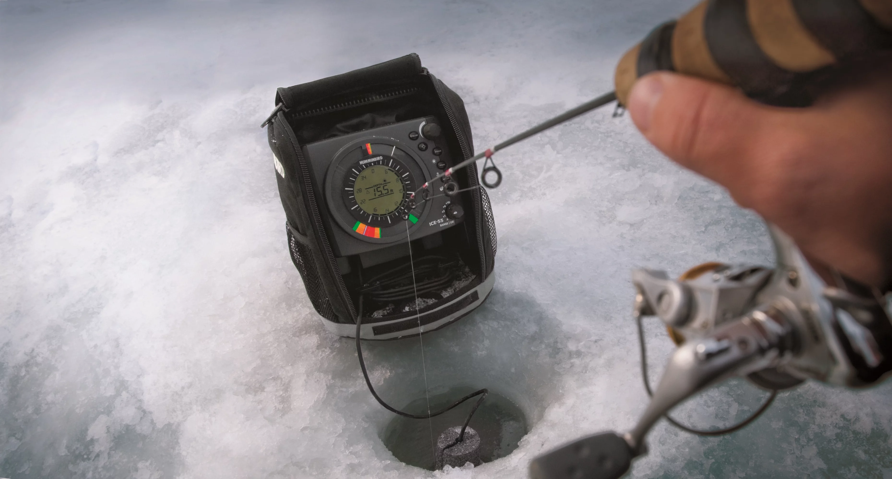 Humminbird ICE-55 ICE Fishing Flasher 407040-1 - Womvr