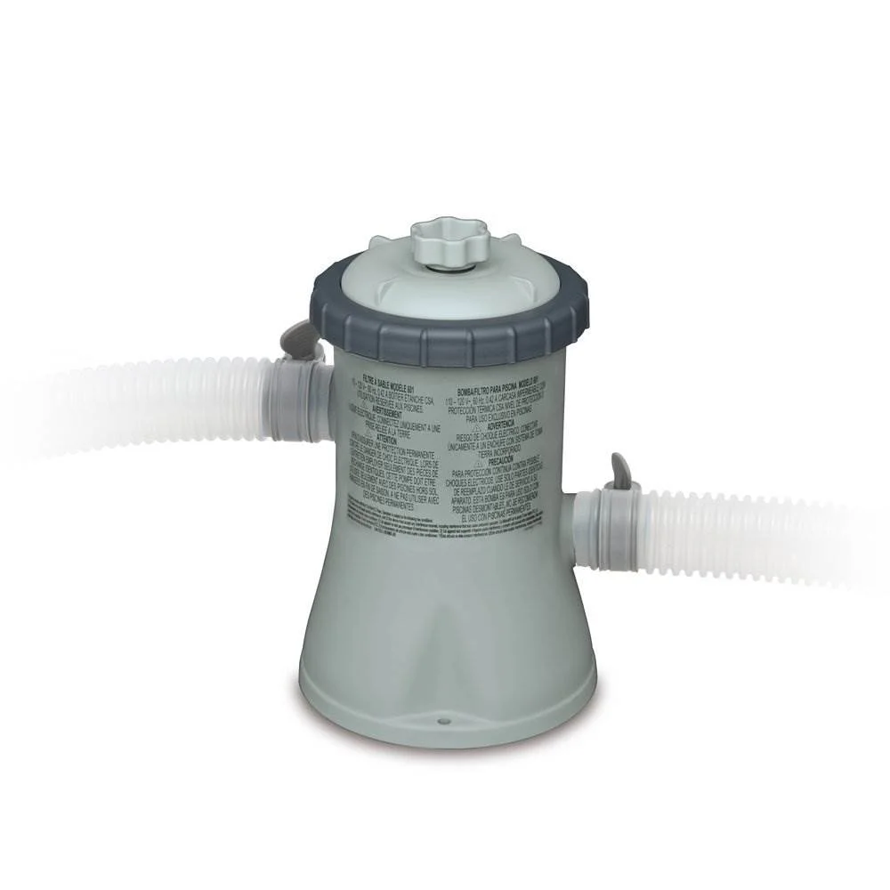 Intex 10ft x 30in Easy Set Above Ground Inflatable Family Swimming Pool & Pump - Womvr