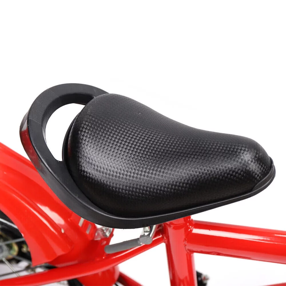 Loyalheartdy 14 Inch Yellow Kids Bike Adjustable Height Children Bicycle Universal Child Cycle with Safe Training Wheels - Womvr