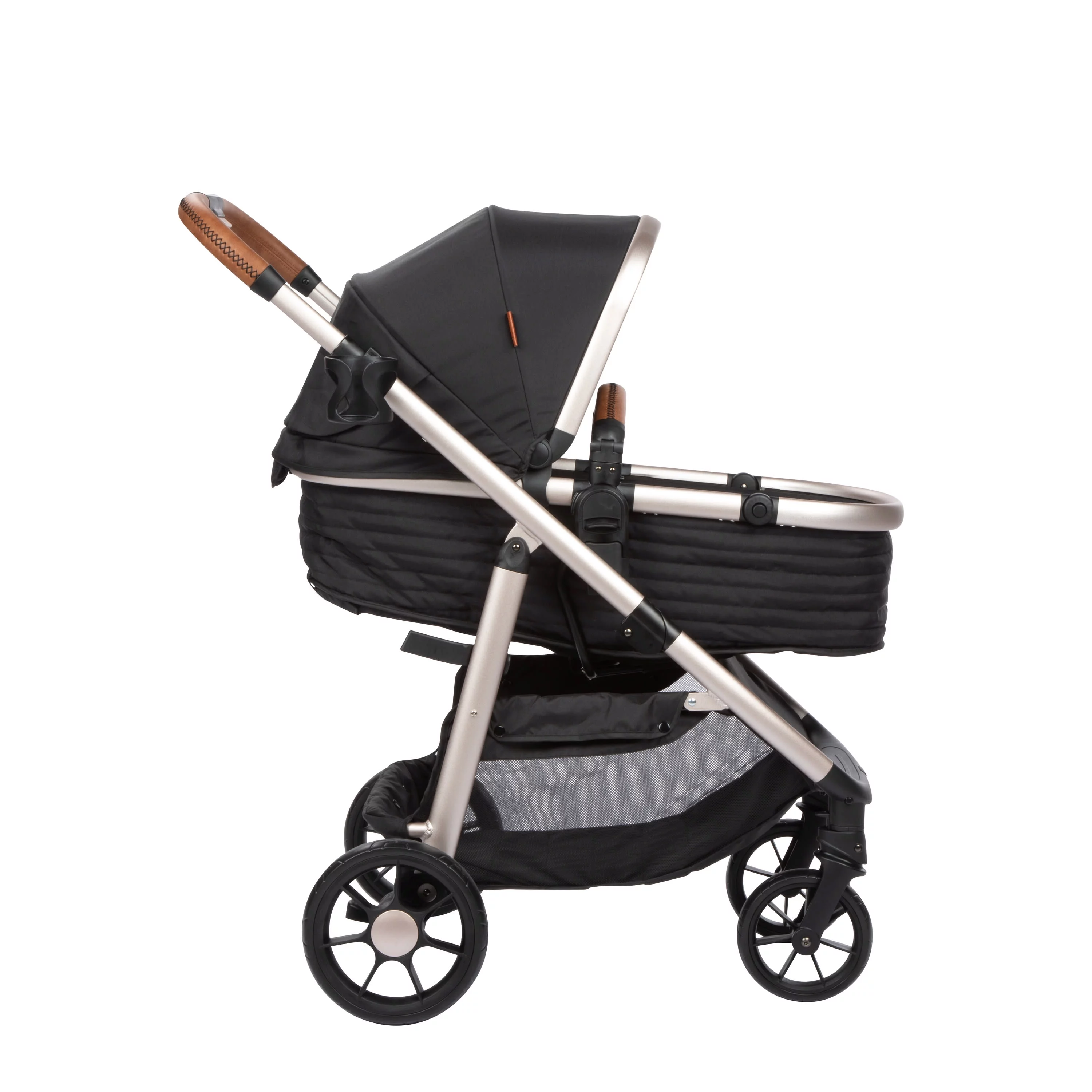 Monbebe 6-in-1 Modular Travel System, Plaid - Womvr