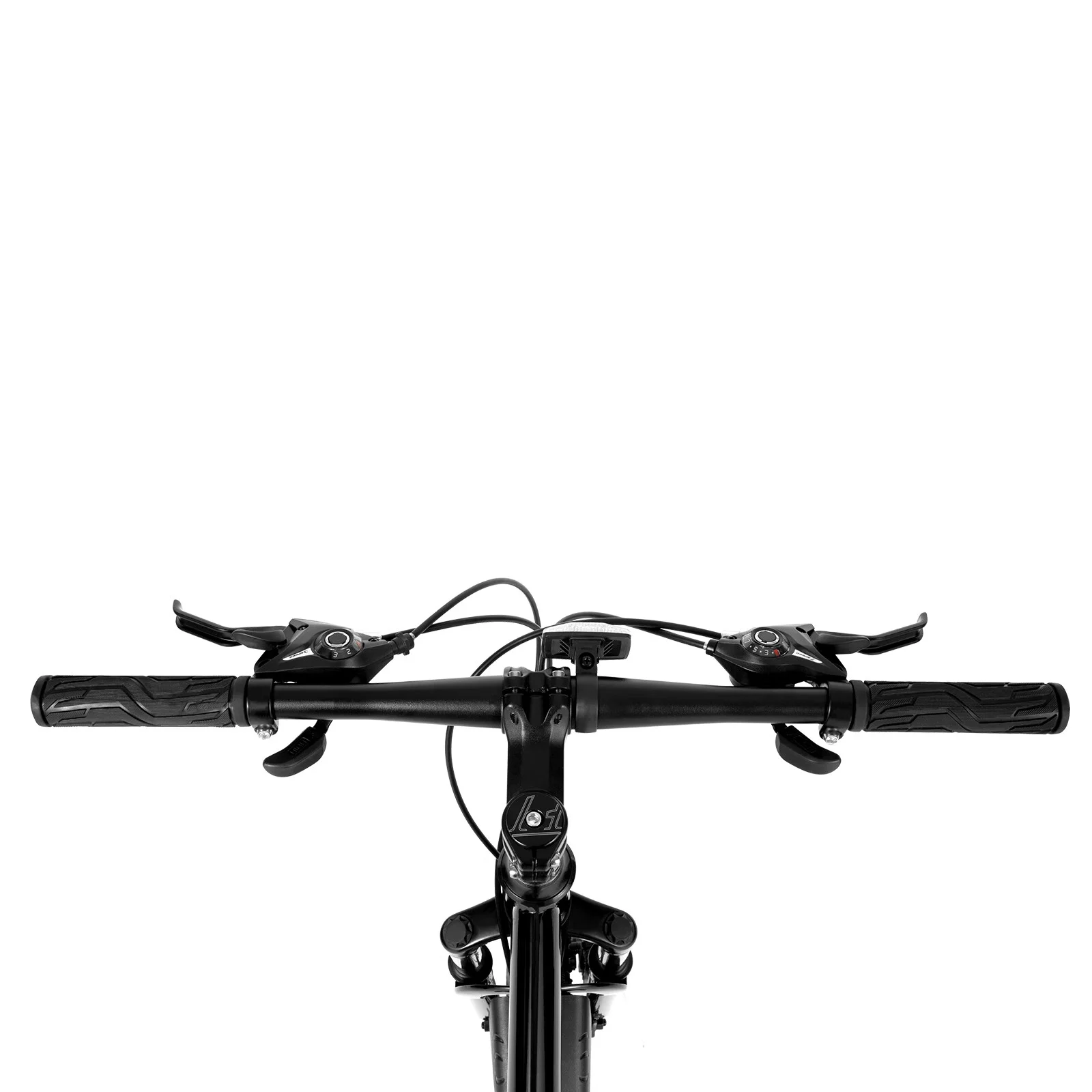 Aiqidi 26 Inch 21 Speed Folding Mountain Bike Full Suspension Dual Disc Brakes Bicycle Unisex Adult Bicycle Black - Womvr