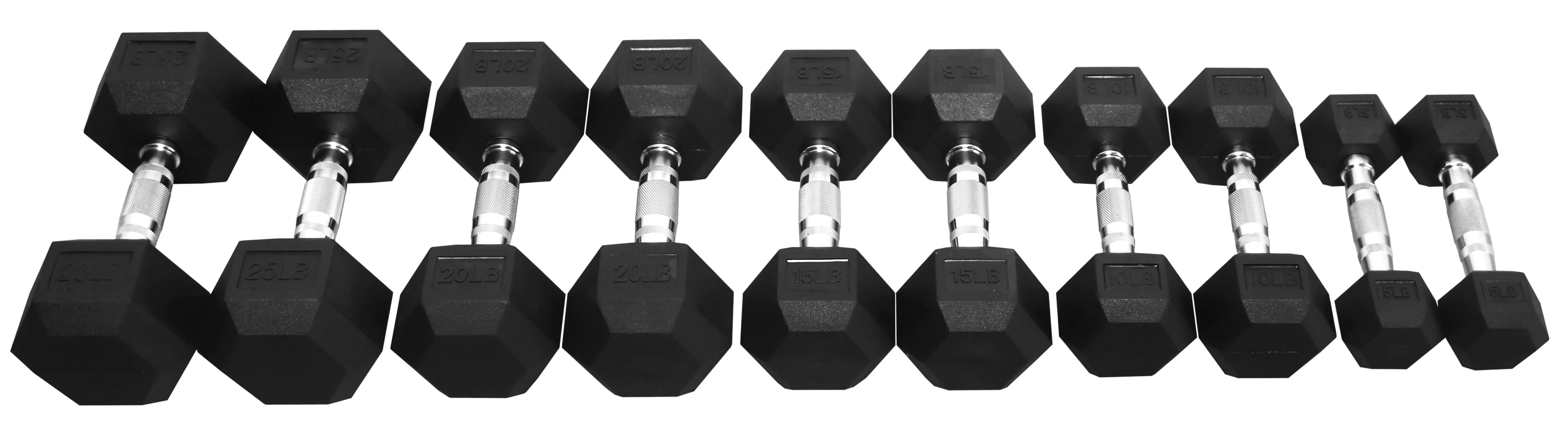 BalanceFrom 100 LB Dumbbell Set, Pairs of 5 lb, 10 lb, 15 lb and 20 lb - Womvr