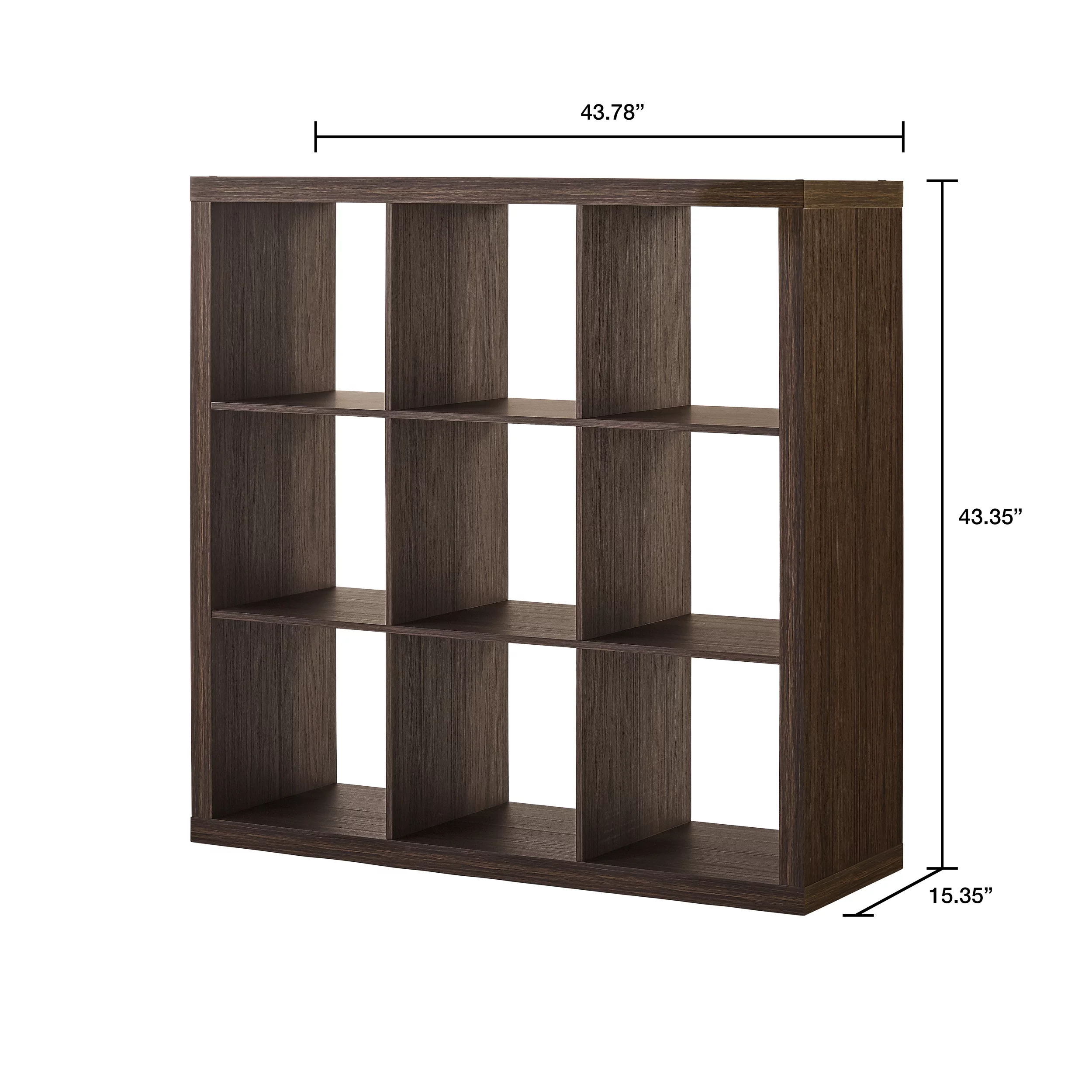 Better Homes & Gardens 9-Cube Storage Organizer, Natural - Womvr