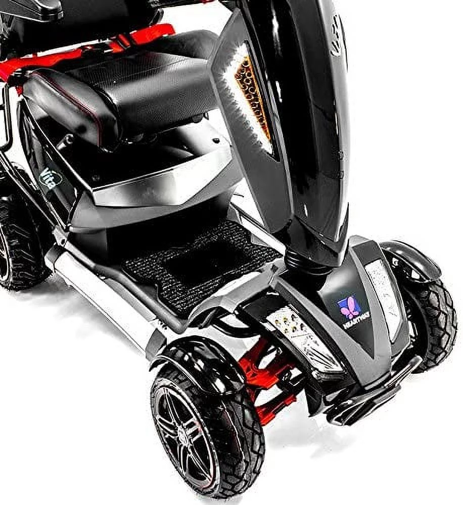 Ev Rider S12X - Blue Vita Monster 4 Wheel Power Scooter Blue - Womvr