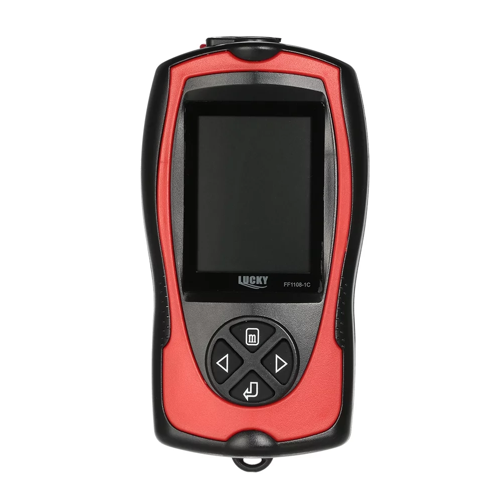 FF1108 1CLA Fish Finder, Portable, 100M/300FT Depth, Wired/Wireless Fish Detector - Womvr
