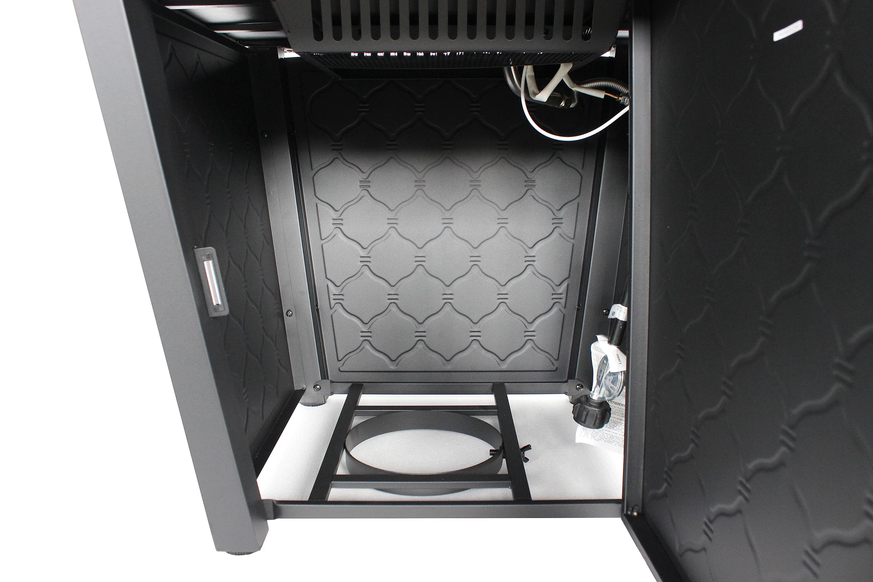 Better Homes & Gardens River Oaks 30��  Square Tile Top Gas Fire Pit Table with 50,000 BTU - Womvr