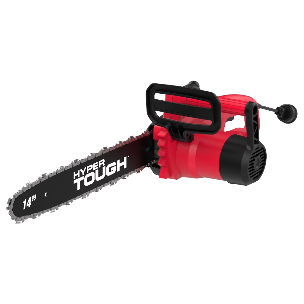 Hyper Tough 9 Amp Electric 14 inch Auto-Oiling Chainsaw HT10-401-002-03 - Womvr