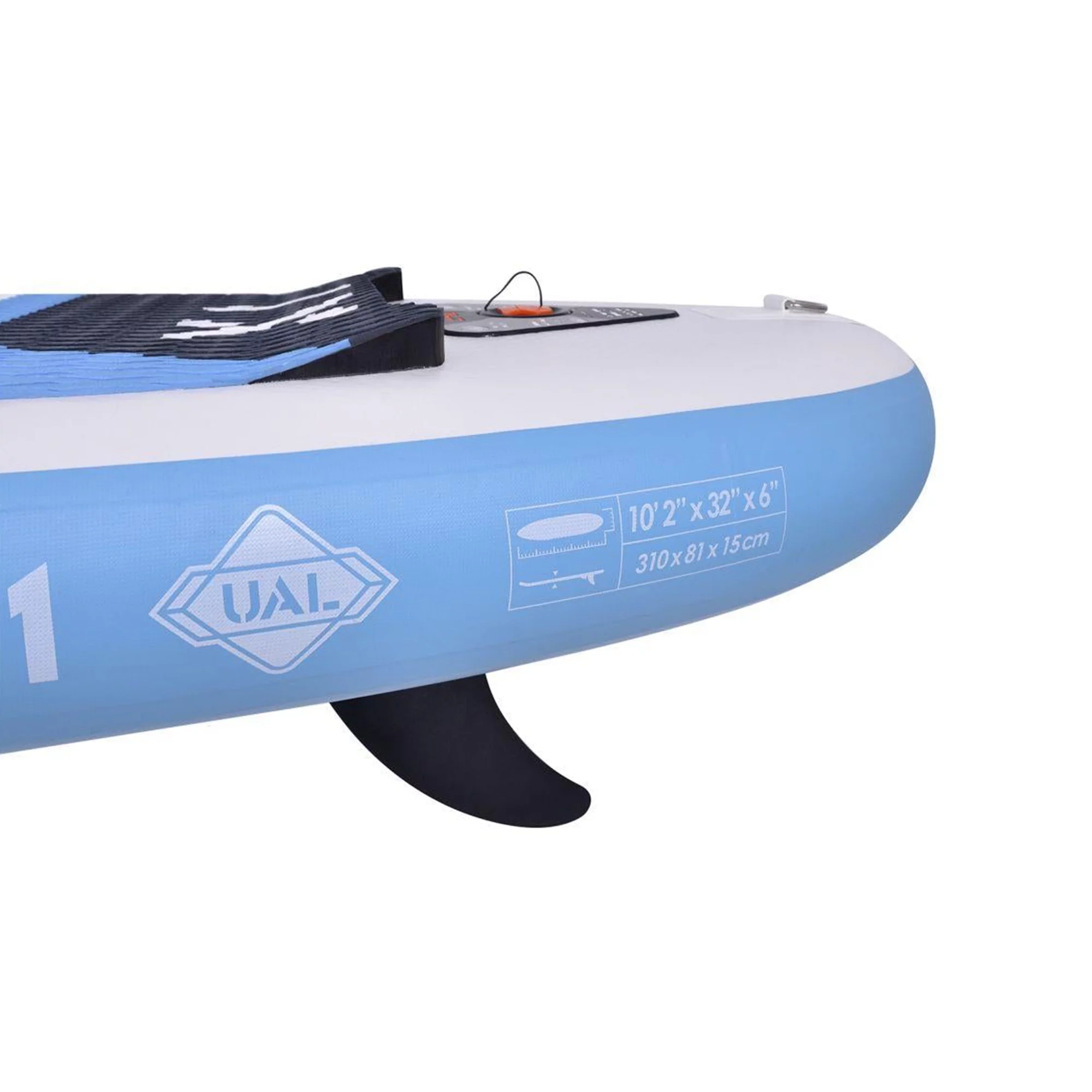 Zray 12 Foot X-Rider Epic X3 Inflatable SUP Paddle Board Kit, Blue/White - Womvr