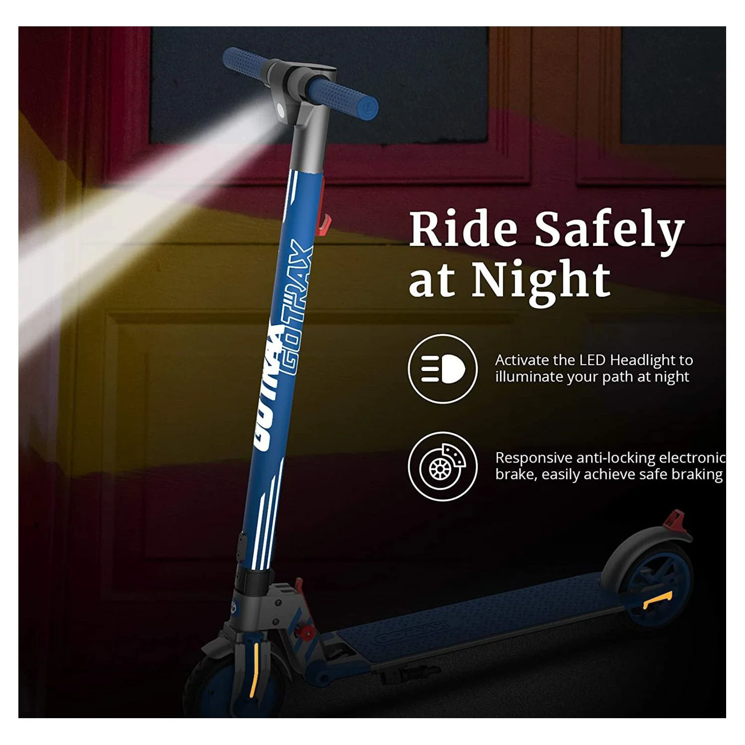 GOTRAX Vibe Electric Scooter for Kids Teens 8-15, 250W 6.5