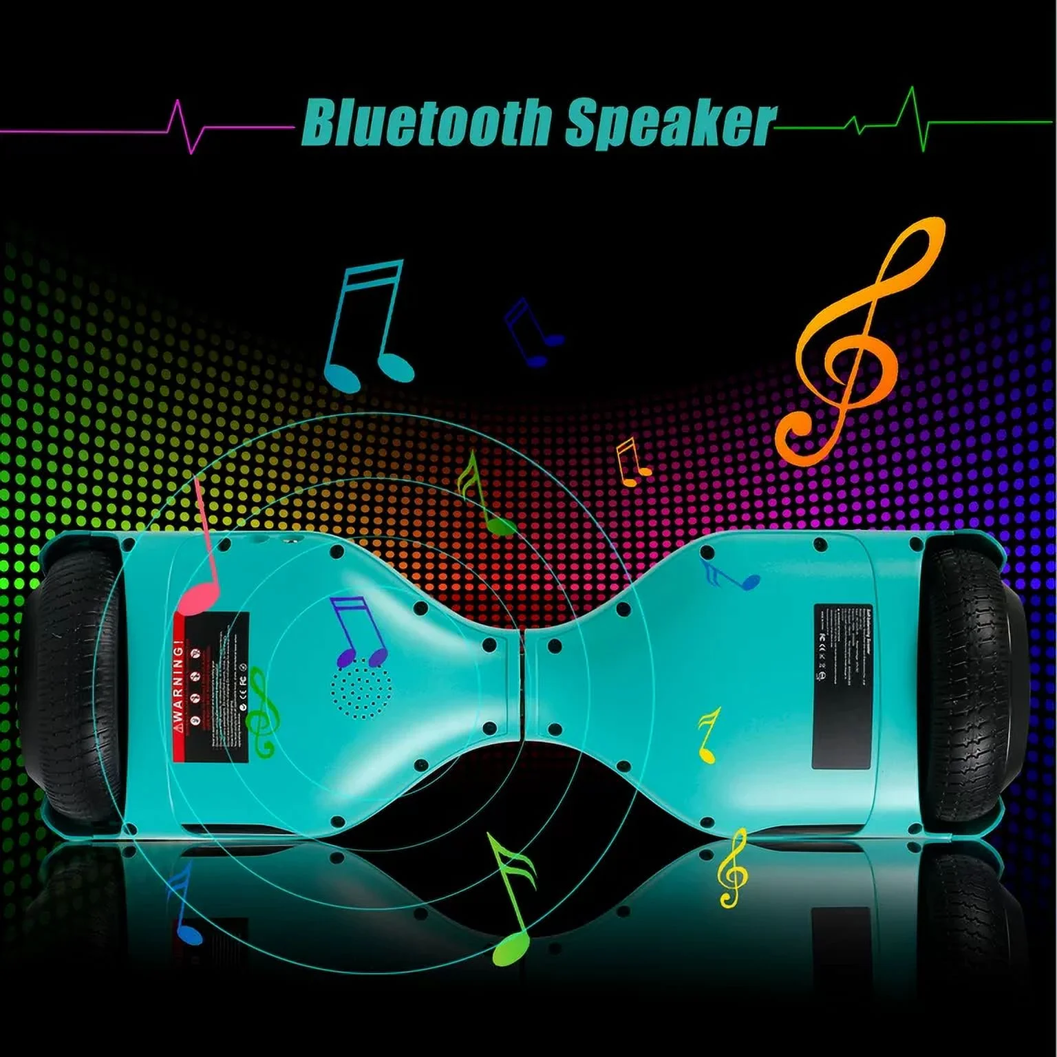 Hoverboard with Bluetooth and LED Lights 6.5