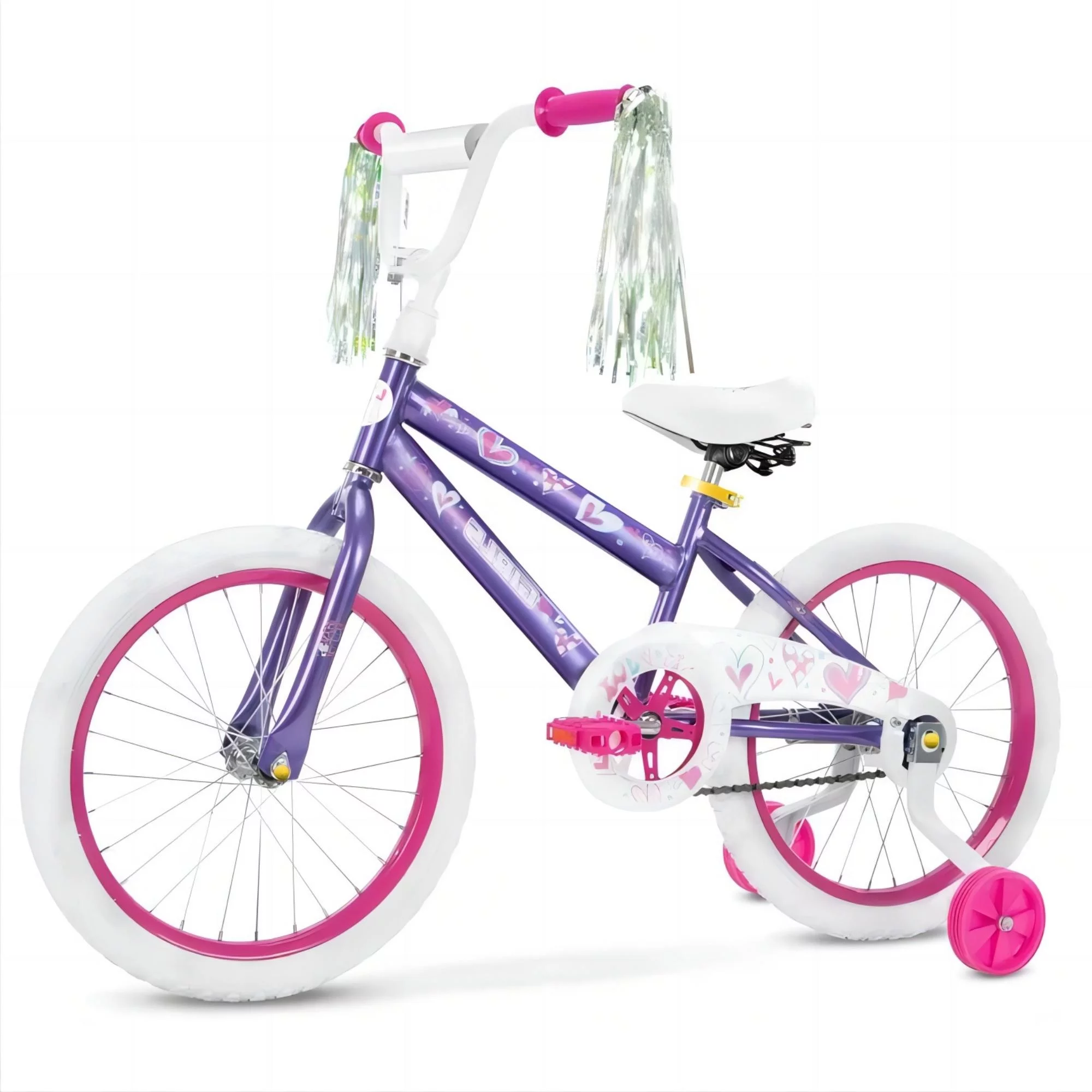 Vebreda 18 in. Kids Bike with Training Wheels for Girls Ages 6-12 Years Child - Womvr