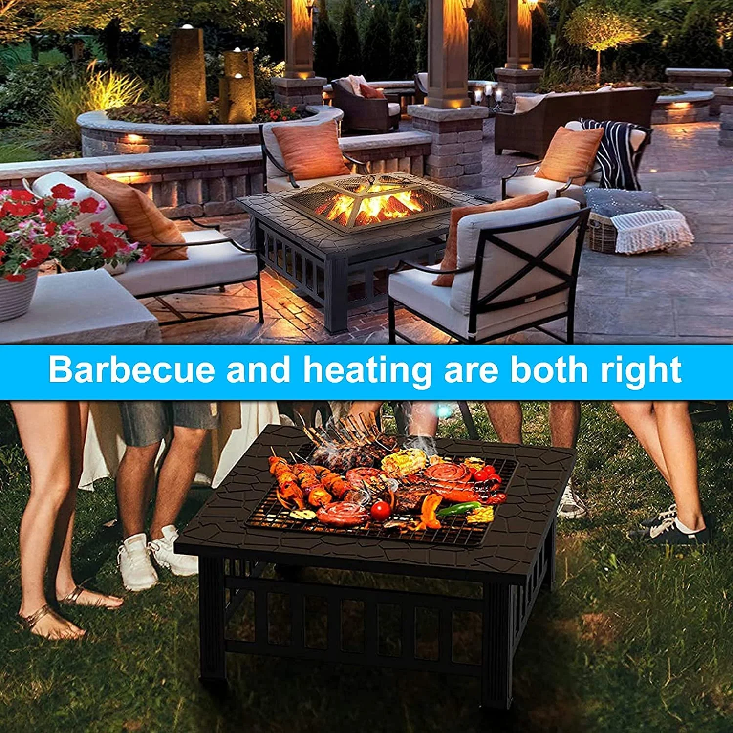 Wood Burning Fire Pits for Outside, 32