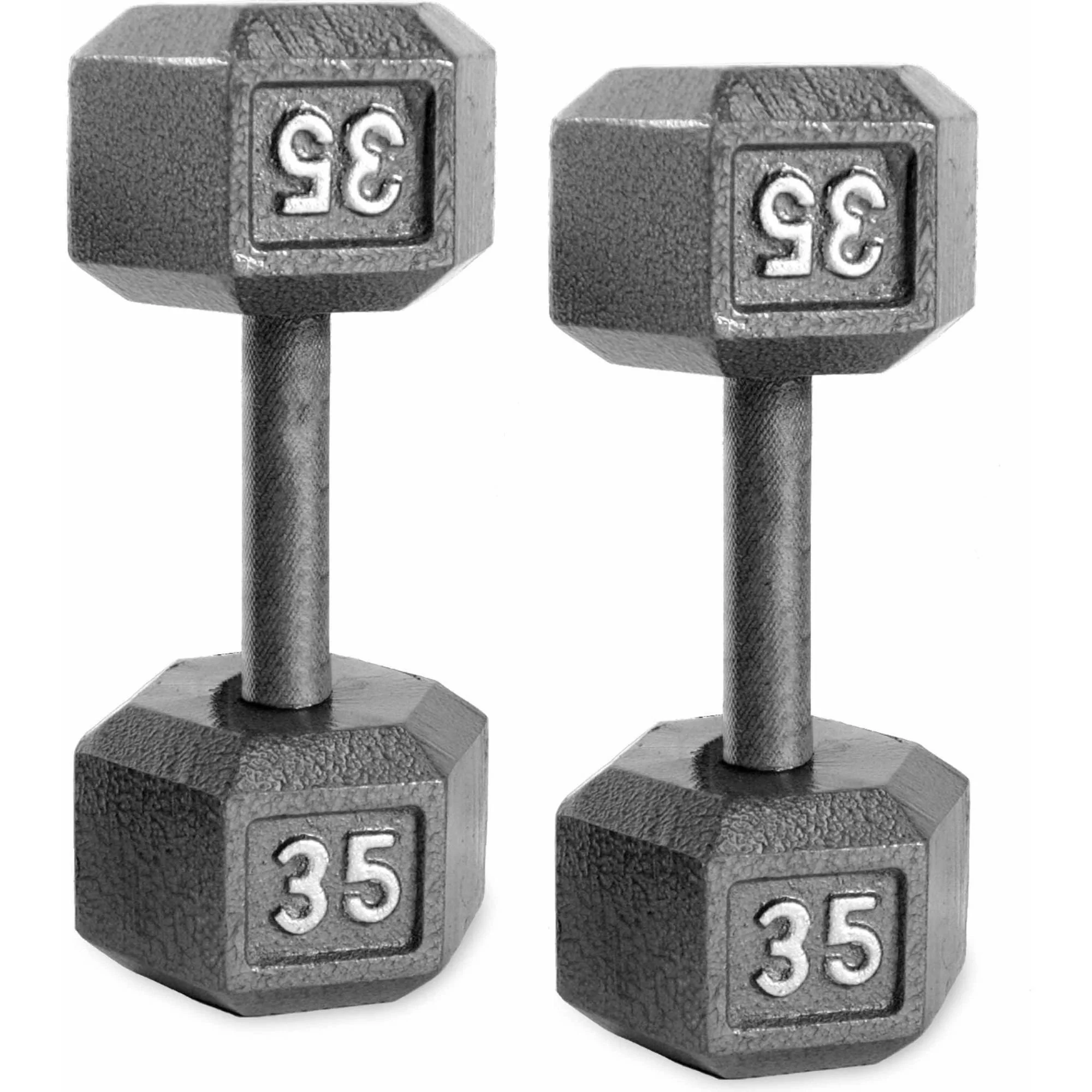 CAP Barbell Cast Iron Dumbbell, 25 Lb. Pair - Womvr