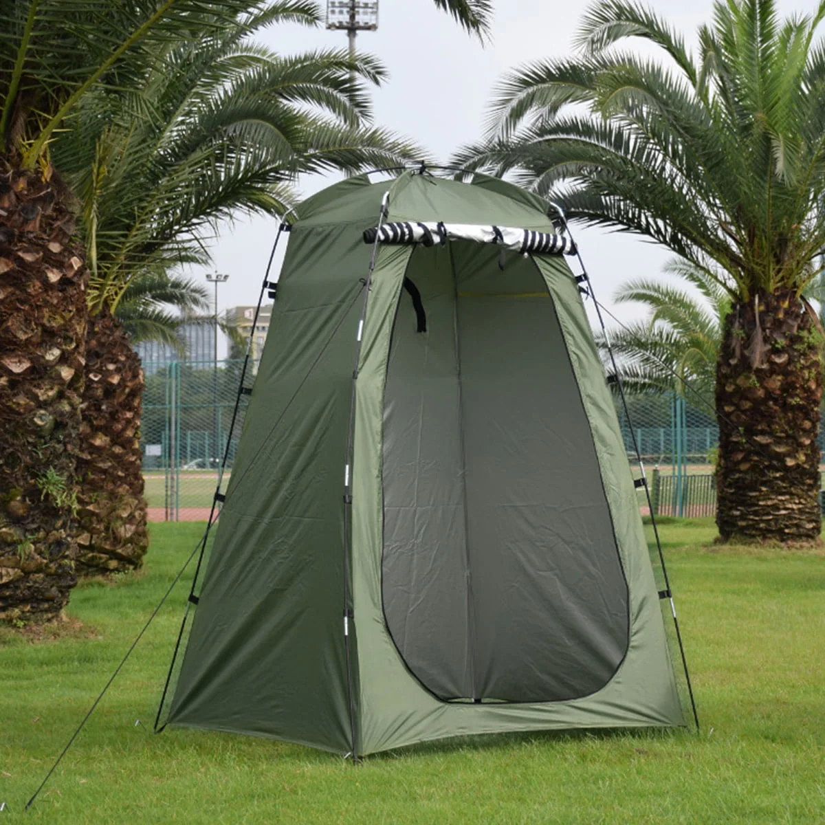 Novashion Instant Shower Tent, 6FT Tall Portable Utilitent Outdoor Privacy Tent for Camping/Biking/Toilet/Shower/Changing/Beach, Spacious Sun Rain Shelter Tent - Womvr