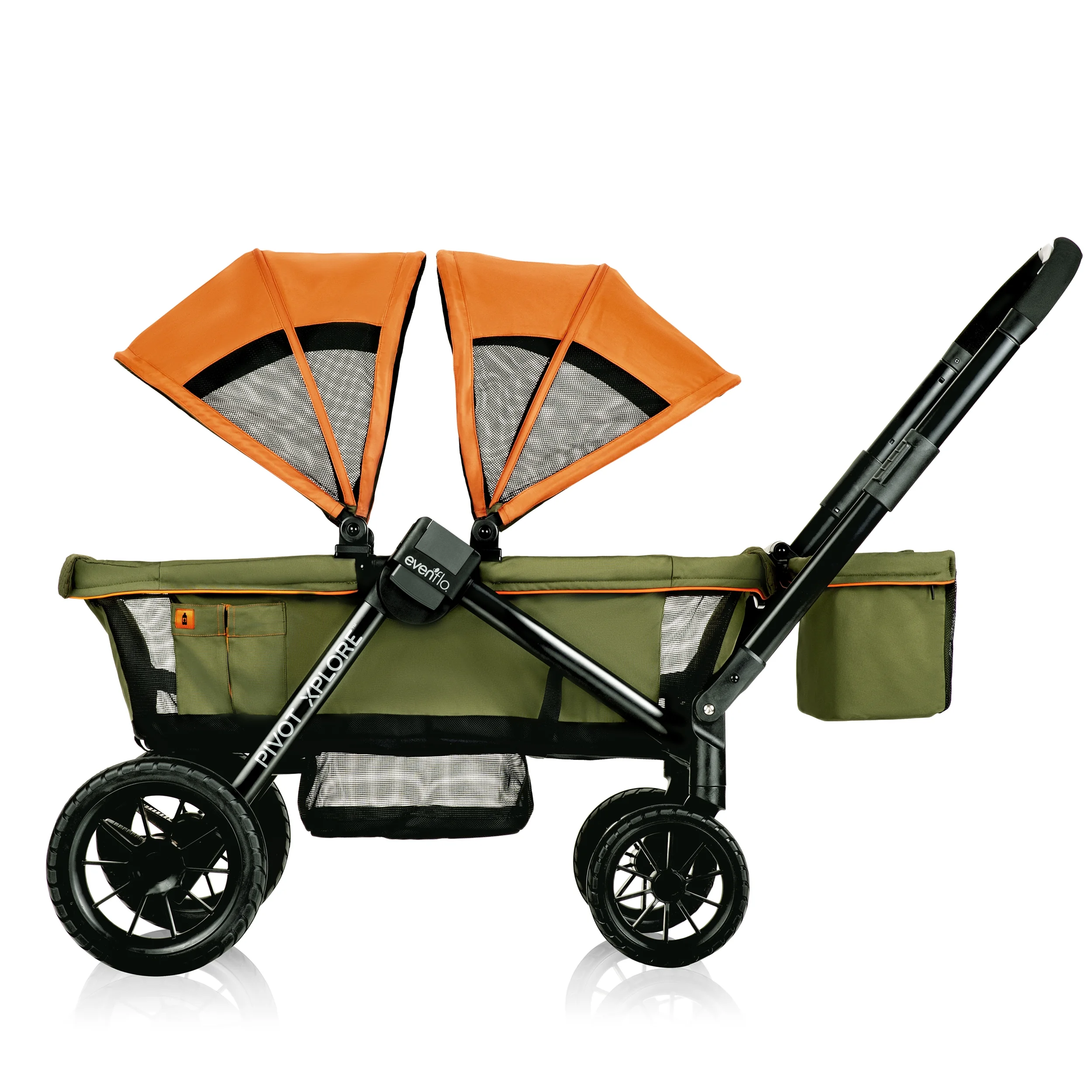 Evenflo Pivot Xplore All Terrain Stroller Wagon, Adventurer, Unisex, 6 Months - 5 Years - Womvr