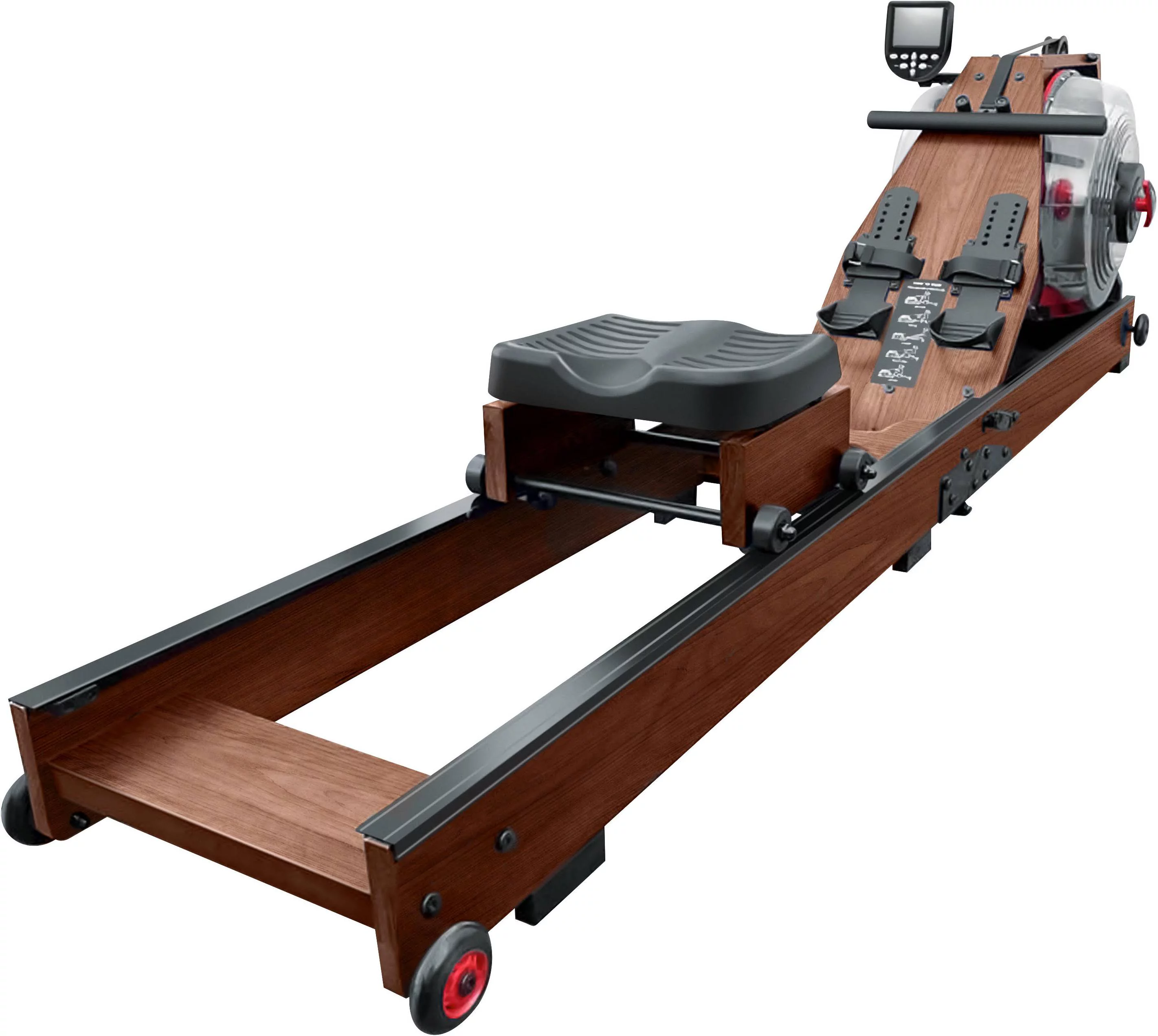 French Fitness WR40 Water Rowing Machine Rower (New) - Womvr