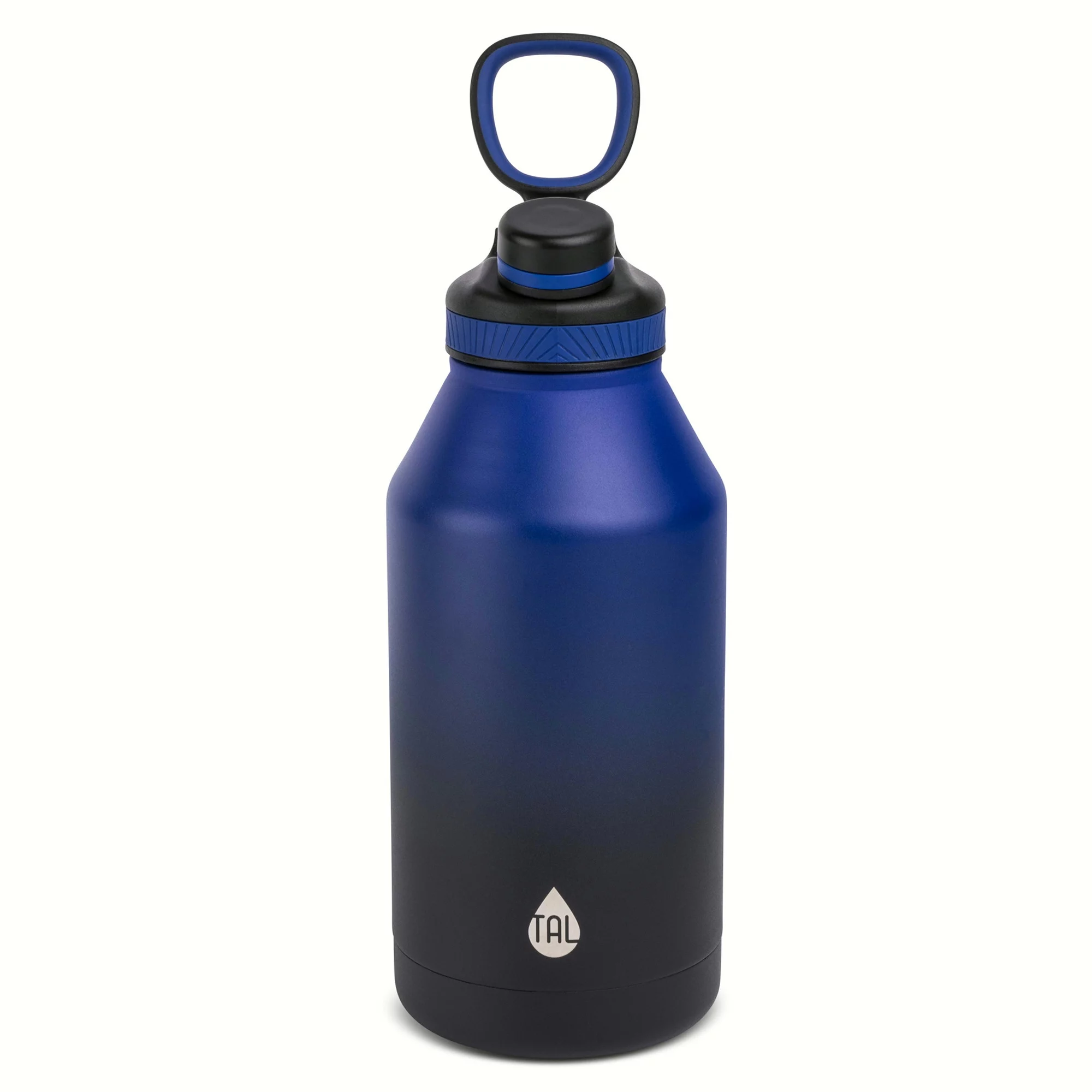 TAL Stainless Steel Ranger Water Bottle 64 fl oz, Black - Womvr