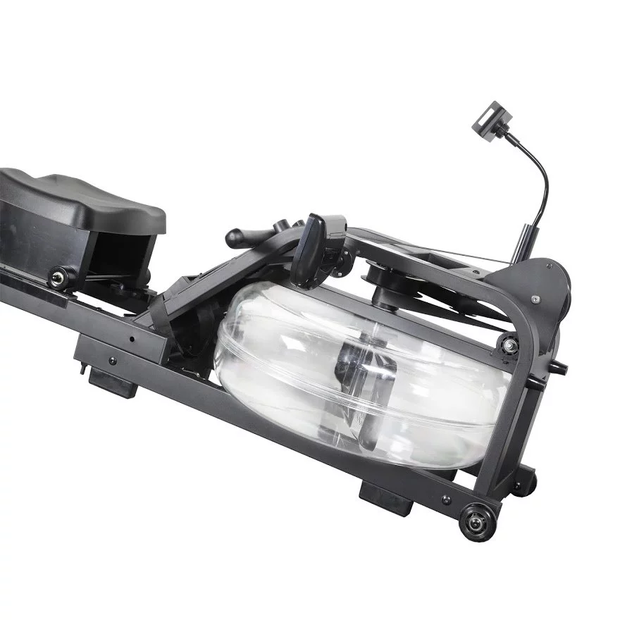 FITPHER Water Resistance Rowing Machine Resistance Metal Dual-Track Healthy Indoor Gym Equipment for Fitness (Irony) - Womvr