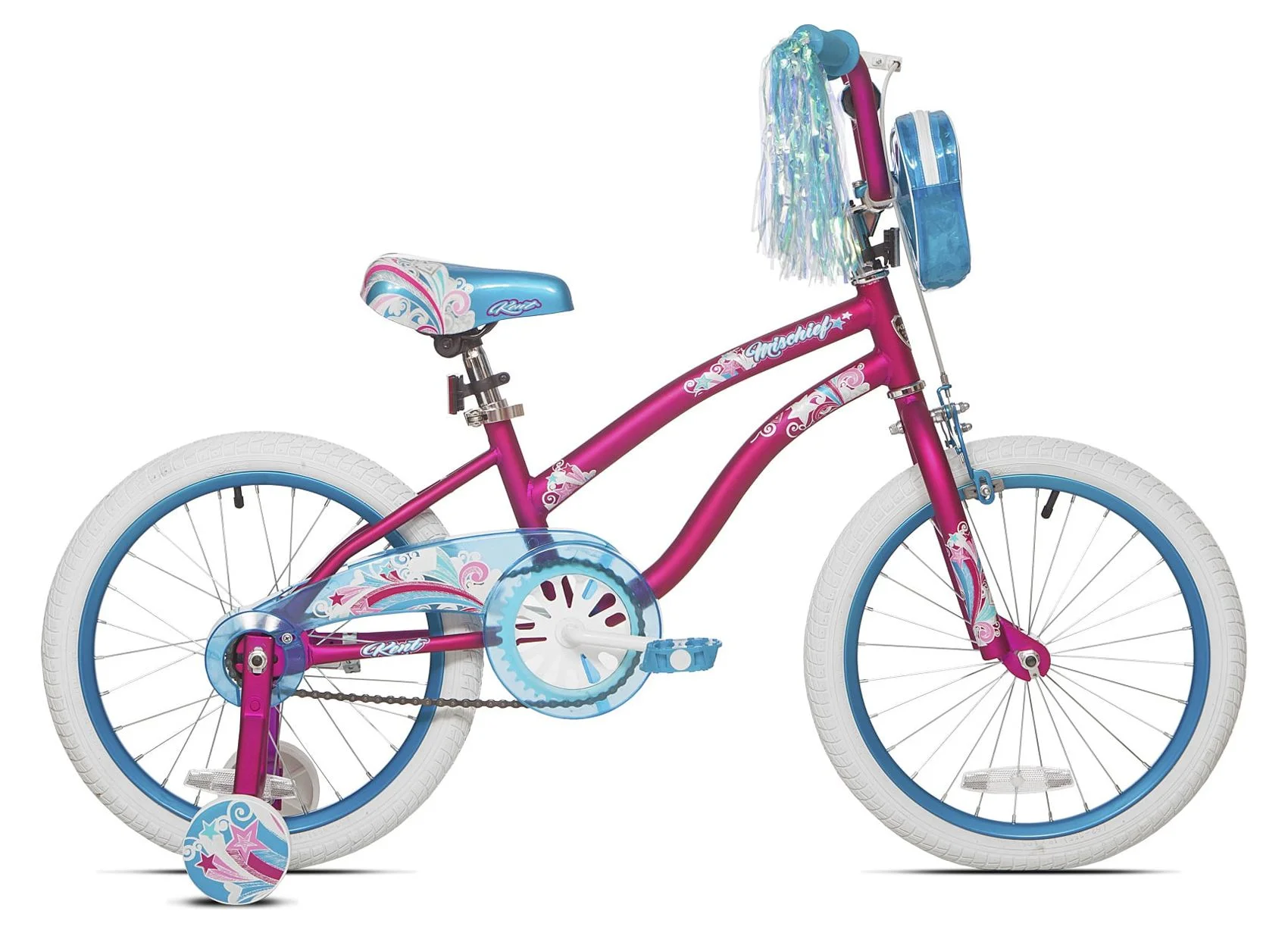 Kent 18 in. Mischief Girl's Child Bike, Pink and Blue - Womvr