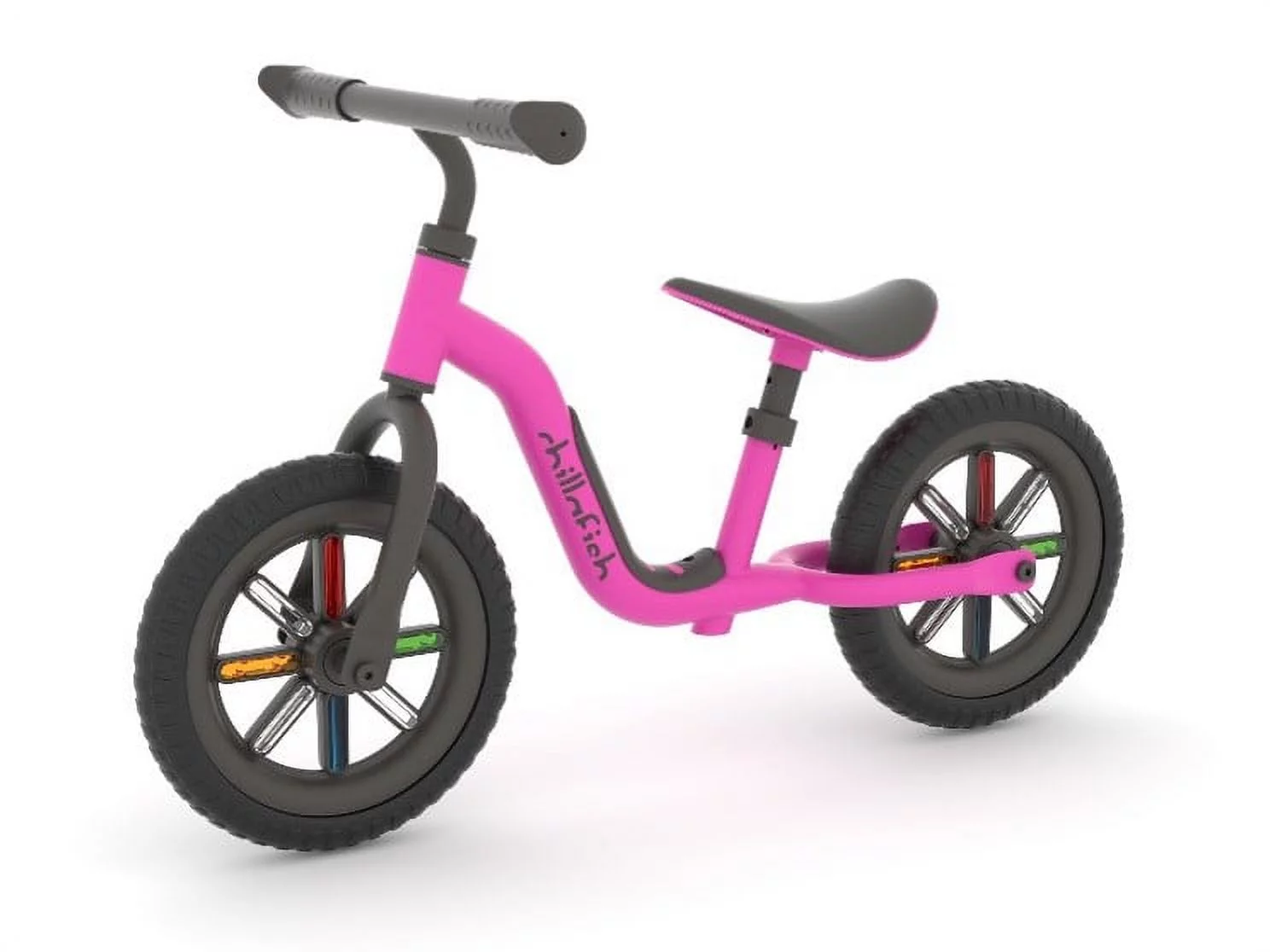 Chillafish Buzzi 10' Balance Bike for Kids 1.5 years and older, Lightweight Toddler Bike with Adjustable Seat - Womvr