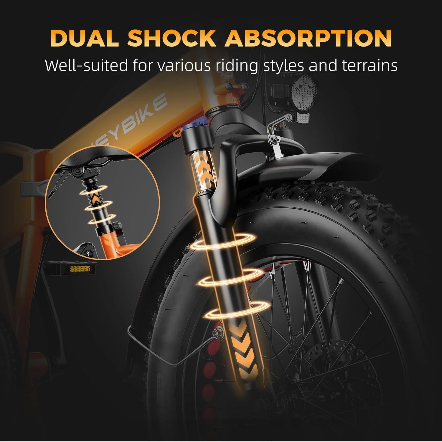 Heybike Mars 2.0 Electric Bike for Adults, 20