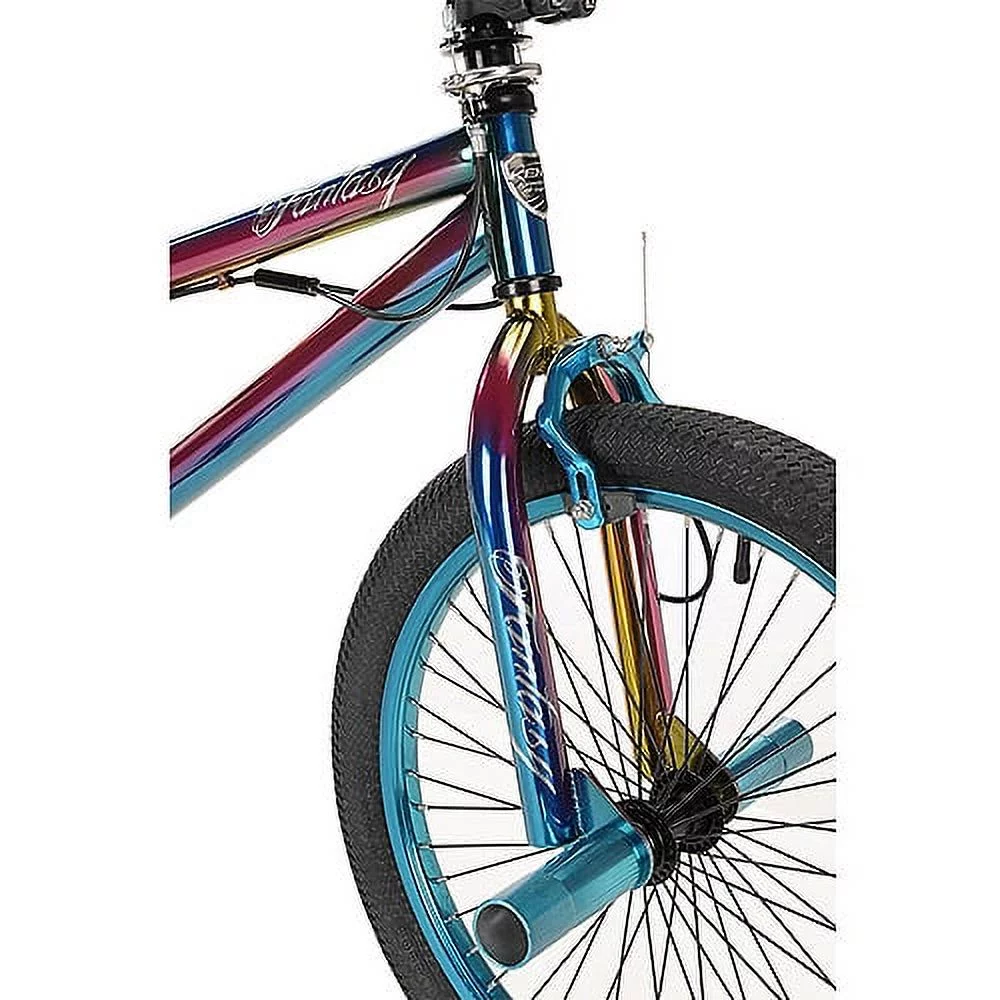 Kent Bicycles 20-inch Girl's Fantasy BMX Child Bicycle, Multicolor Iridescent - Womvr