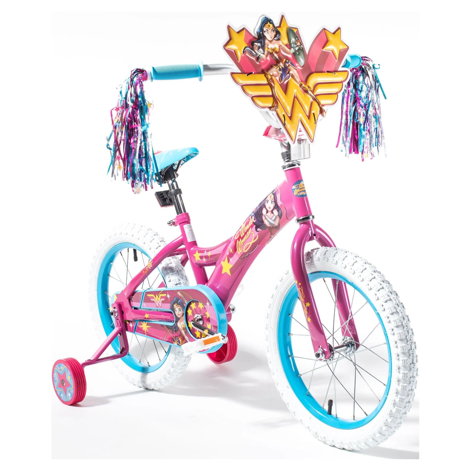 Wonder Woman 16 in. Girl's Bike - Give The Neighborhood Some Girl Power! - Womvr