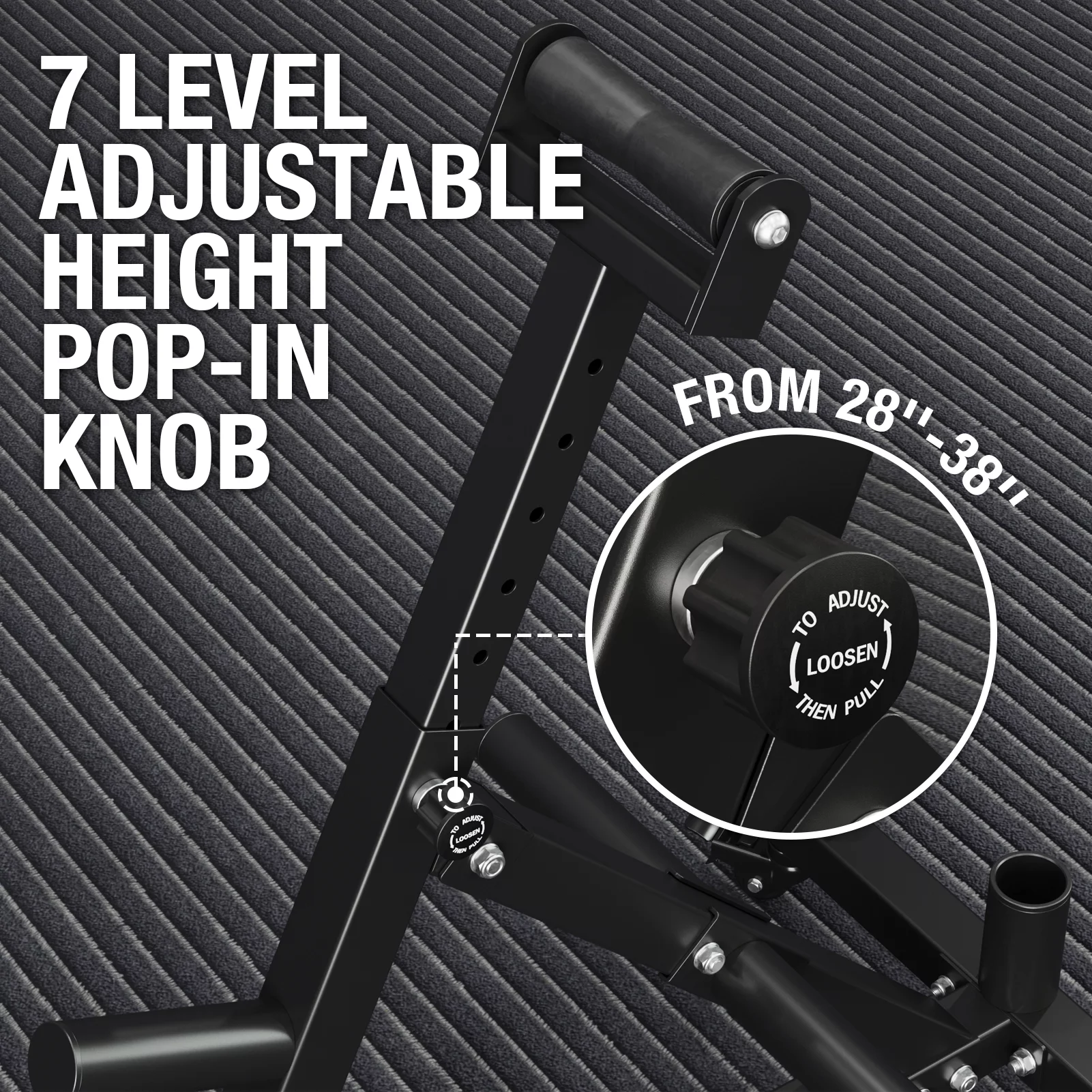 syedee Landmine Squat Attachment, Heavy-Duty T-Bar Row Machine with Viking Press, Fits 2-inch Olympic Barbell for Shoulder Press, Rowing - Womvr