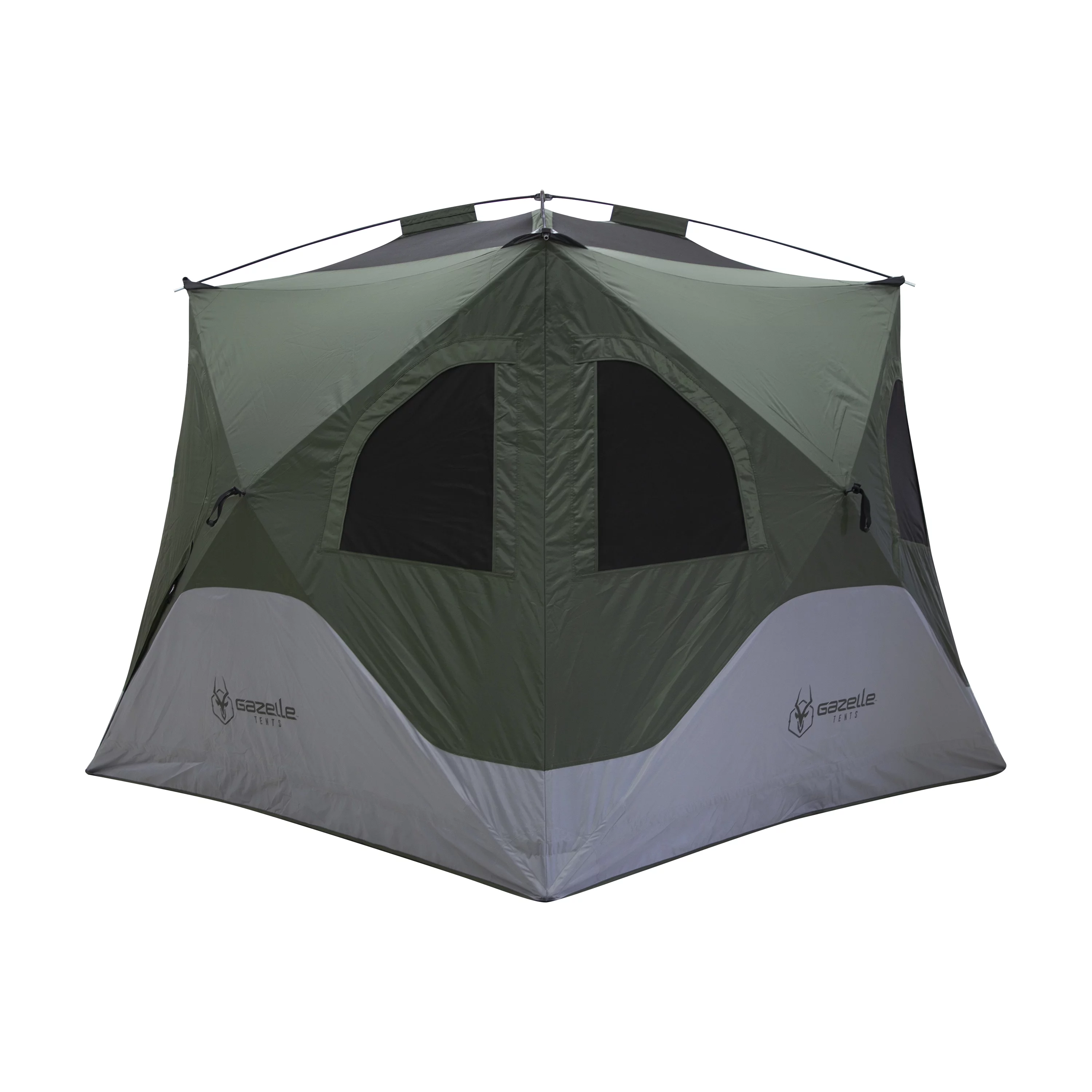 Gazelle Tents? T4 Portable Hub Tent, 4-Person, Alpine Green, GT400GR - Womvr