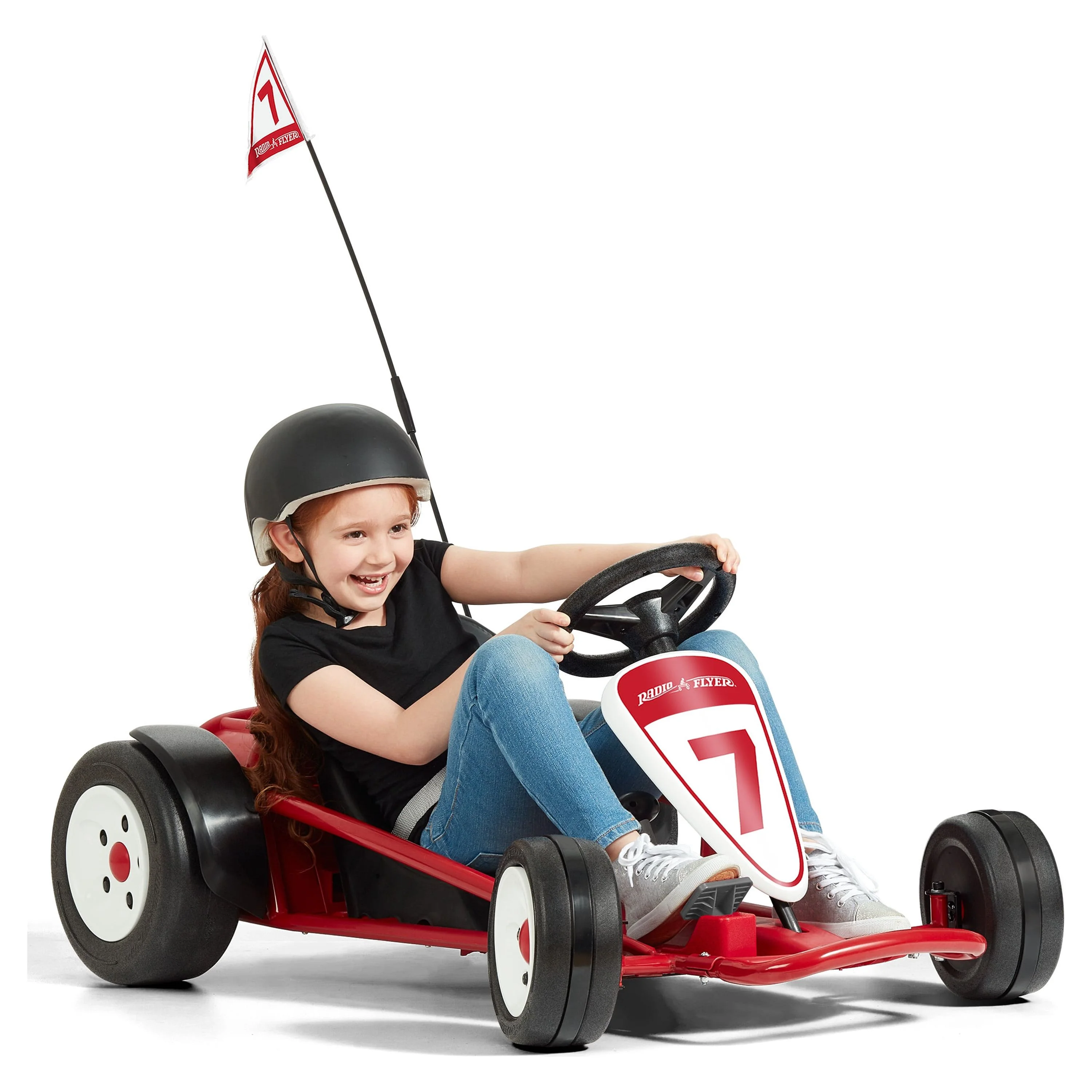 Radio Flyer Ultimate Go-Kart, 24 Volt Battery Outdoor Ride-on Toy, for Kids Ages 3-8 Years - Womvr