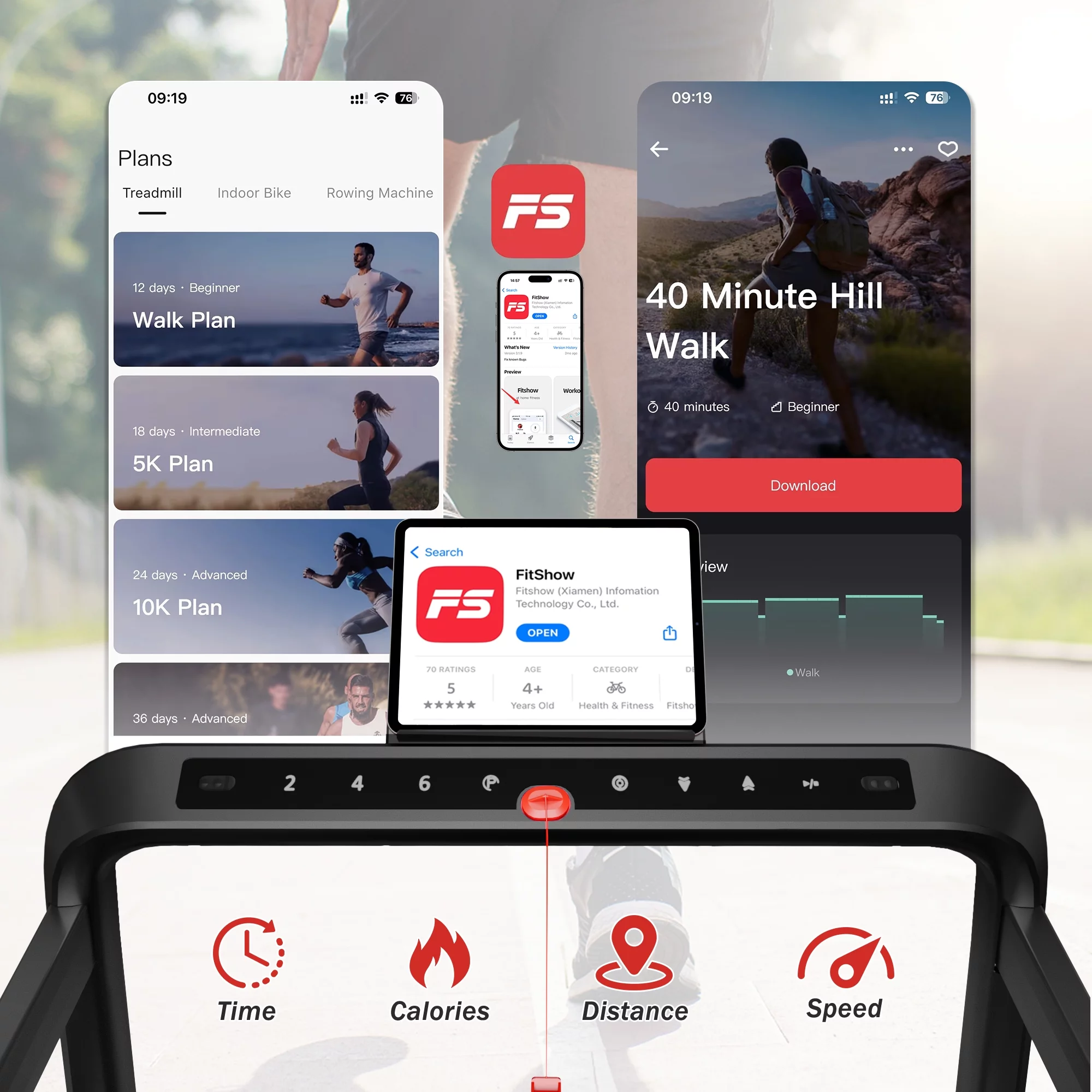 JELENS 2 in 1 Incline Treadmill Under Desk Walking Pad 2.5HP Home Folding Treadmills with Gesture Sensing Control, Walking Machine for Office with Led Display - Womvr