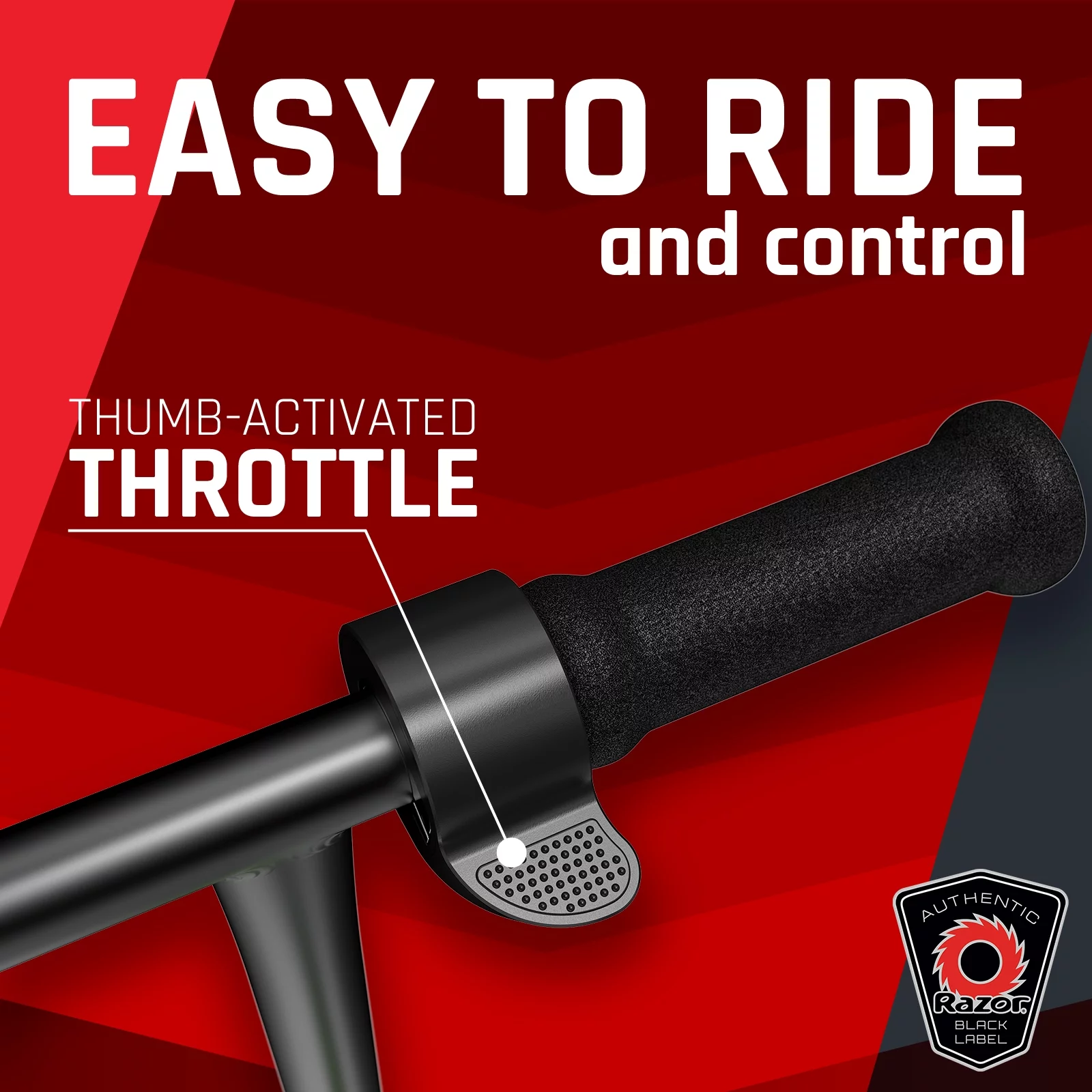 Razor Black Label E90 Electric Scooter - Green, for Kids Ages 8+ and up to 120 lbs, up to 10 mph - Womvr