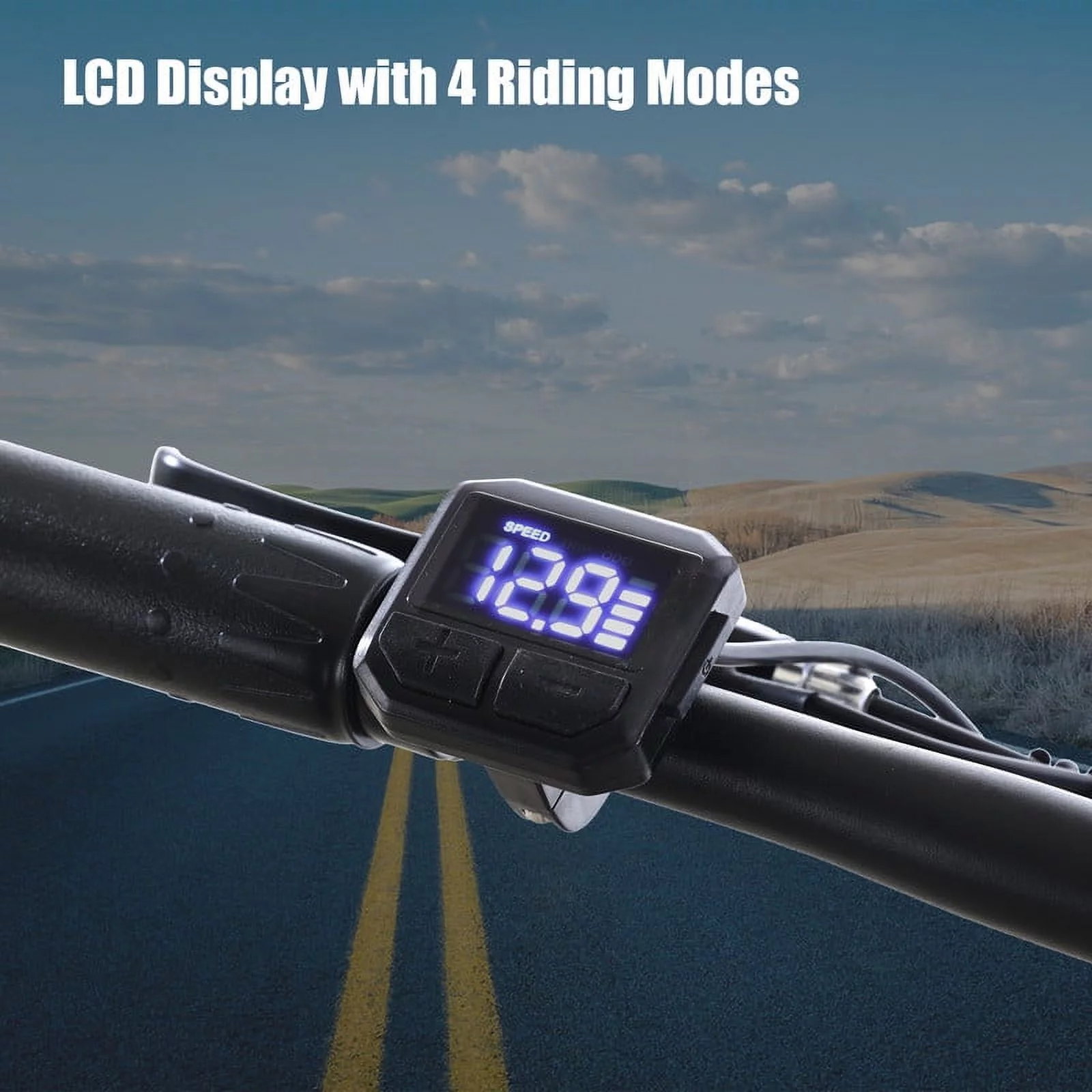 Totem Hammer Electric Bike for Adults, 20” x 4” Fat Tire Folding Ebike, 500W Powerful Motor Electric Folding Bike, 48V 10.4Ah Removable Battery, Shimano 7-SPEED Gears, Black - Womvr