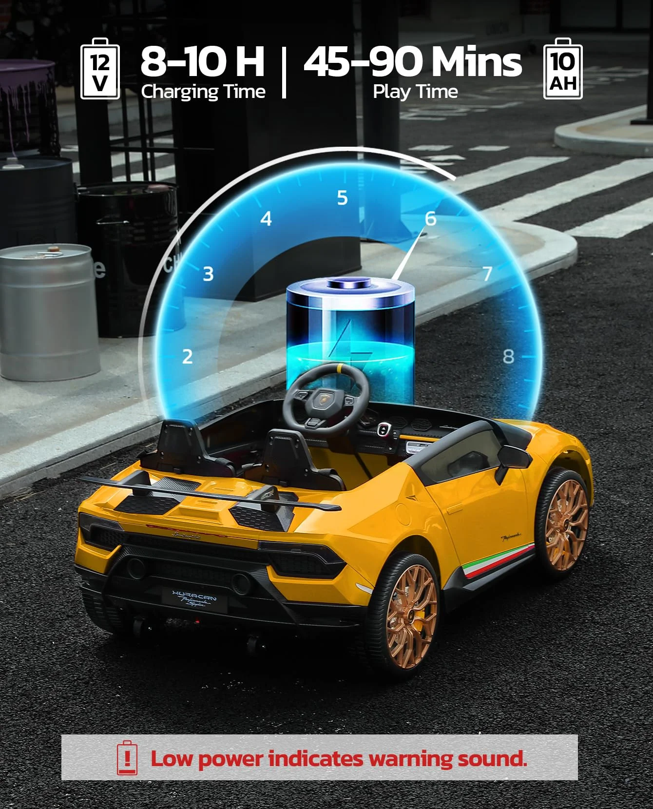 Lamborghini Huracan Ride on Car Real 2 Seater, Powered Electric Vehicle with Parent Remote, Maximum 4.0mph Ride on Toys for 3-8 Years Kids,Pink - Womvr