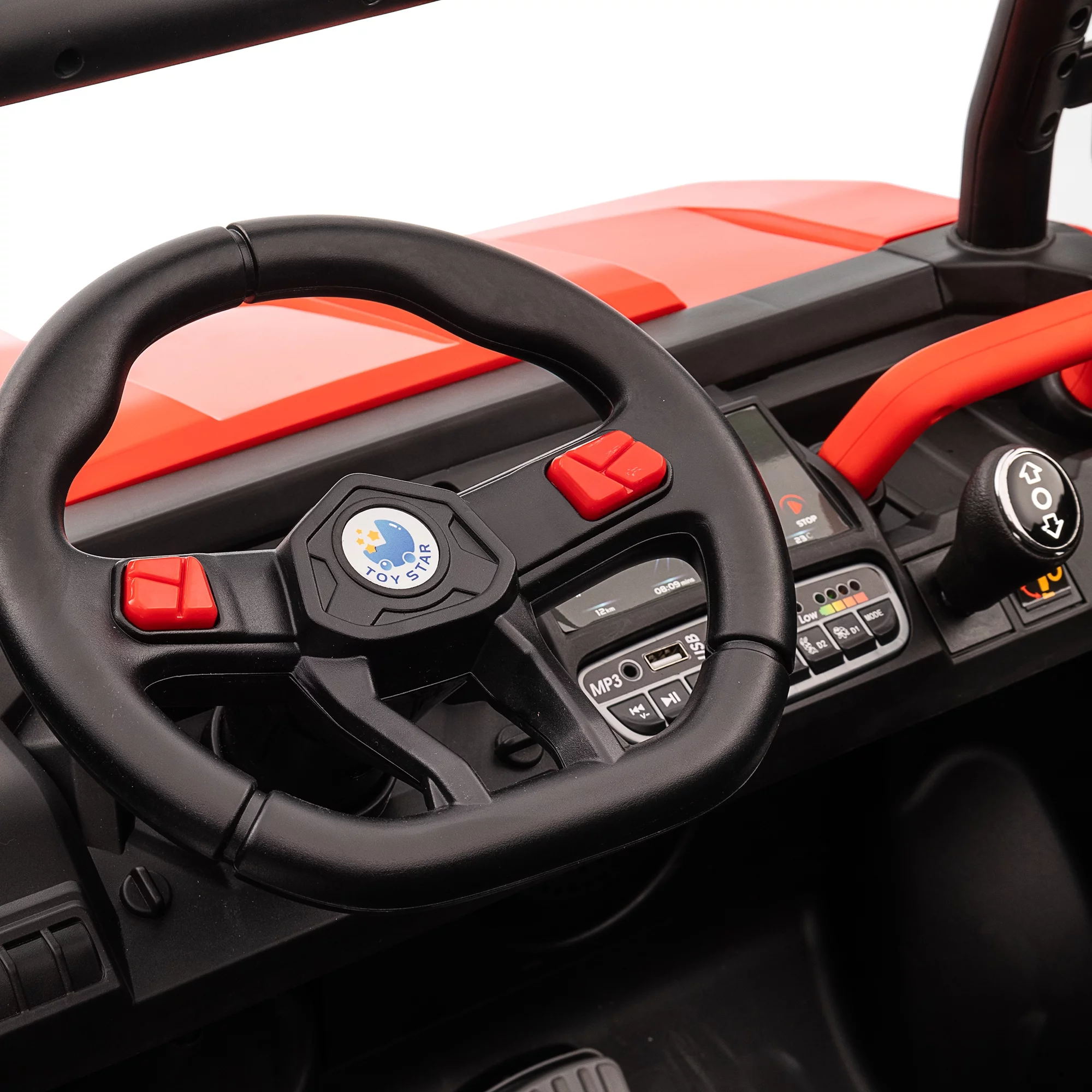 24V Kids Ride On Dump Truck 2 Seater with Remote,Green - Womvr