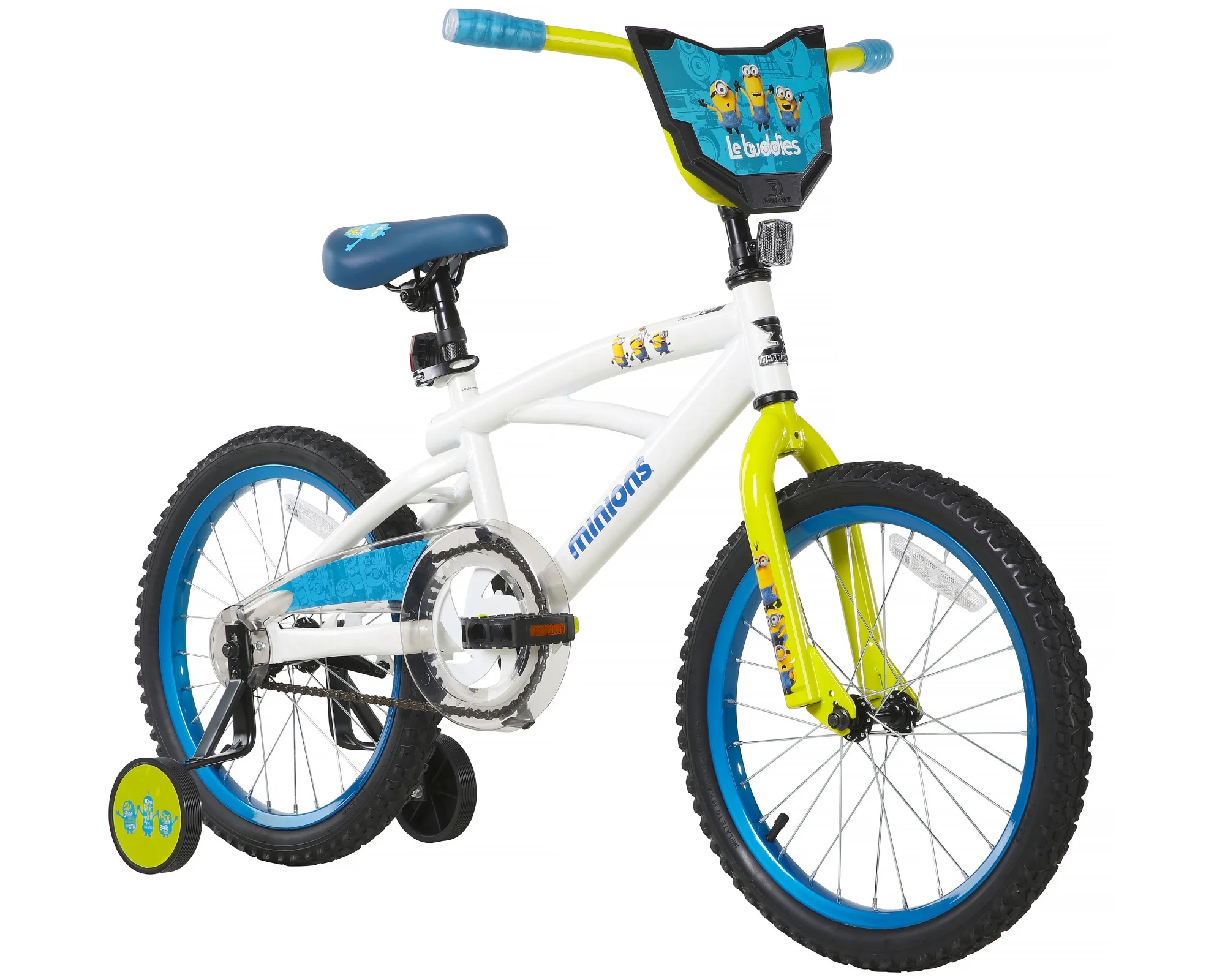 Dynacraft Minions 18-Inch Unisex BMX Bike For Age 6-9 Years - Womvr
