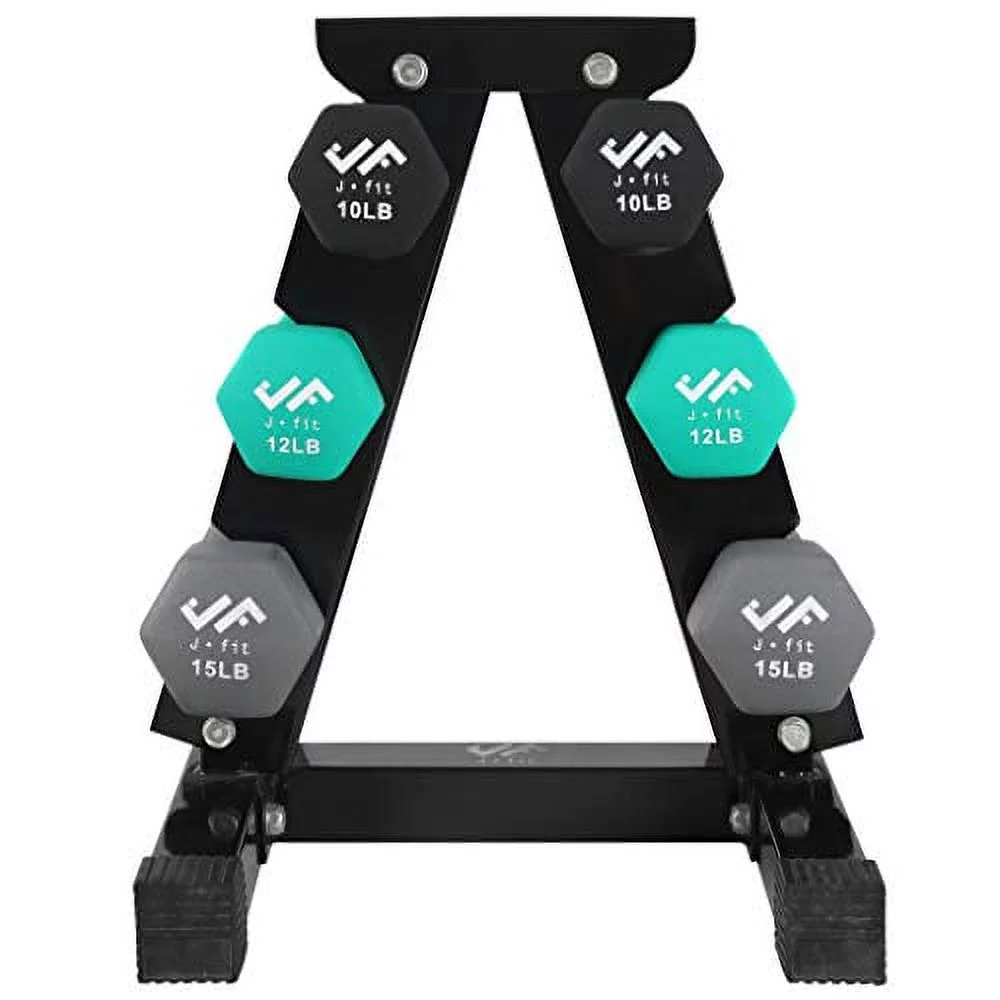 74 lb dumbbell set w/steel stand - Womvr