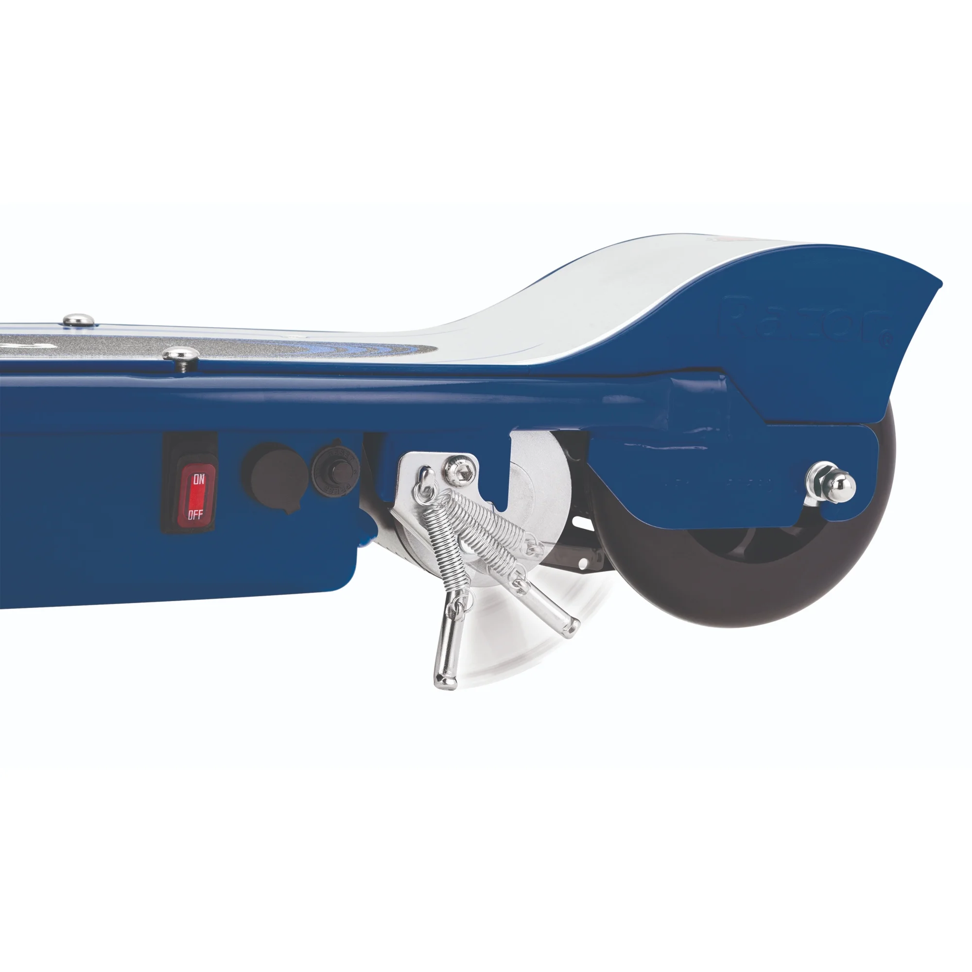 Razor E125 Kids Ride-on 24V Motorize Battery Powered Electric Scooter, Blue - Womvr