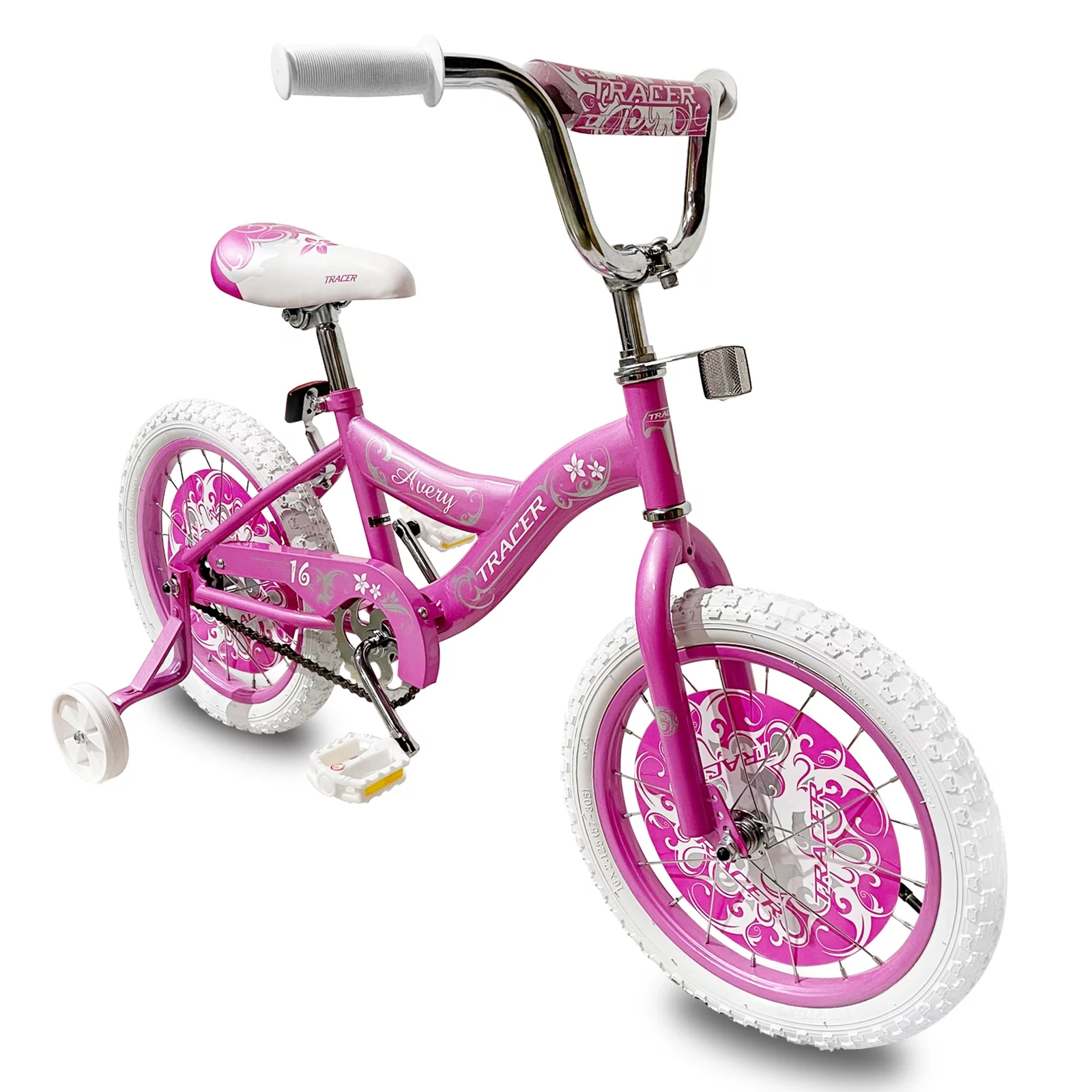 TRACER Daisy BMX 20 Inch Kids Bike, Boy and Girls Age 5 to 9, Purple - Womvr