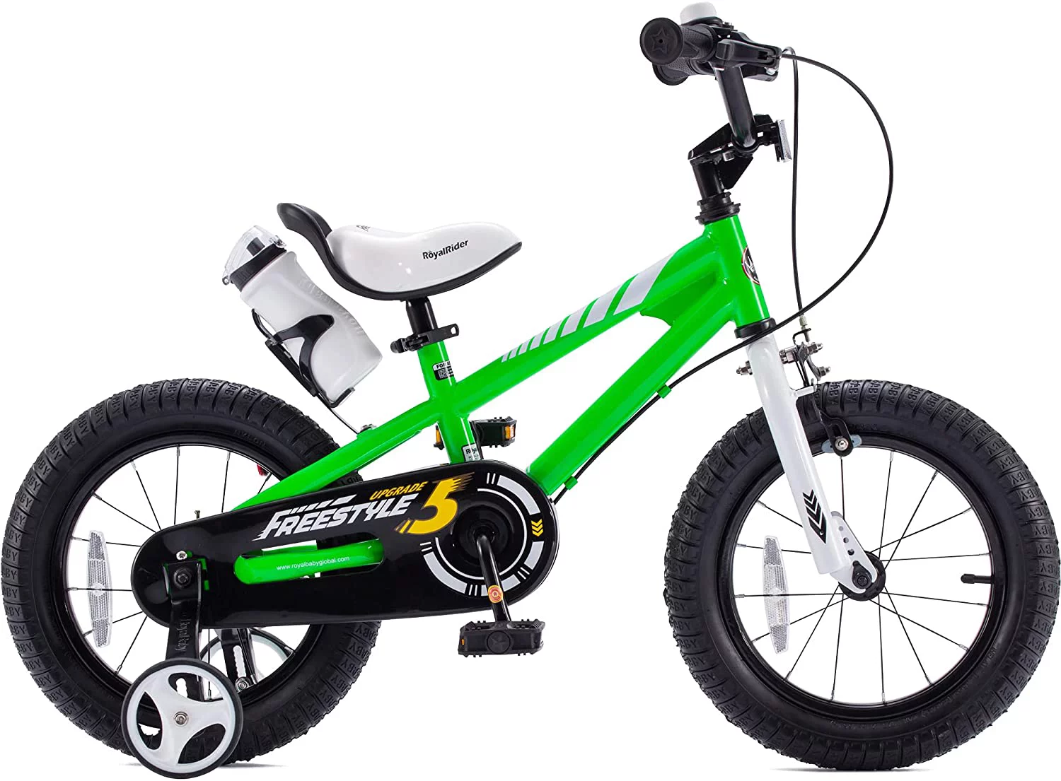 Royalbaby BMX Freestyle 16-inch Kid's Bike Blue with two hand brakes - Womvr