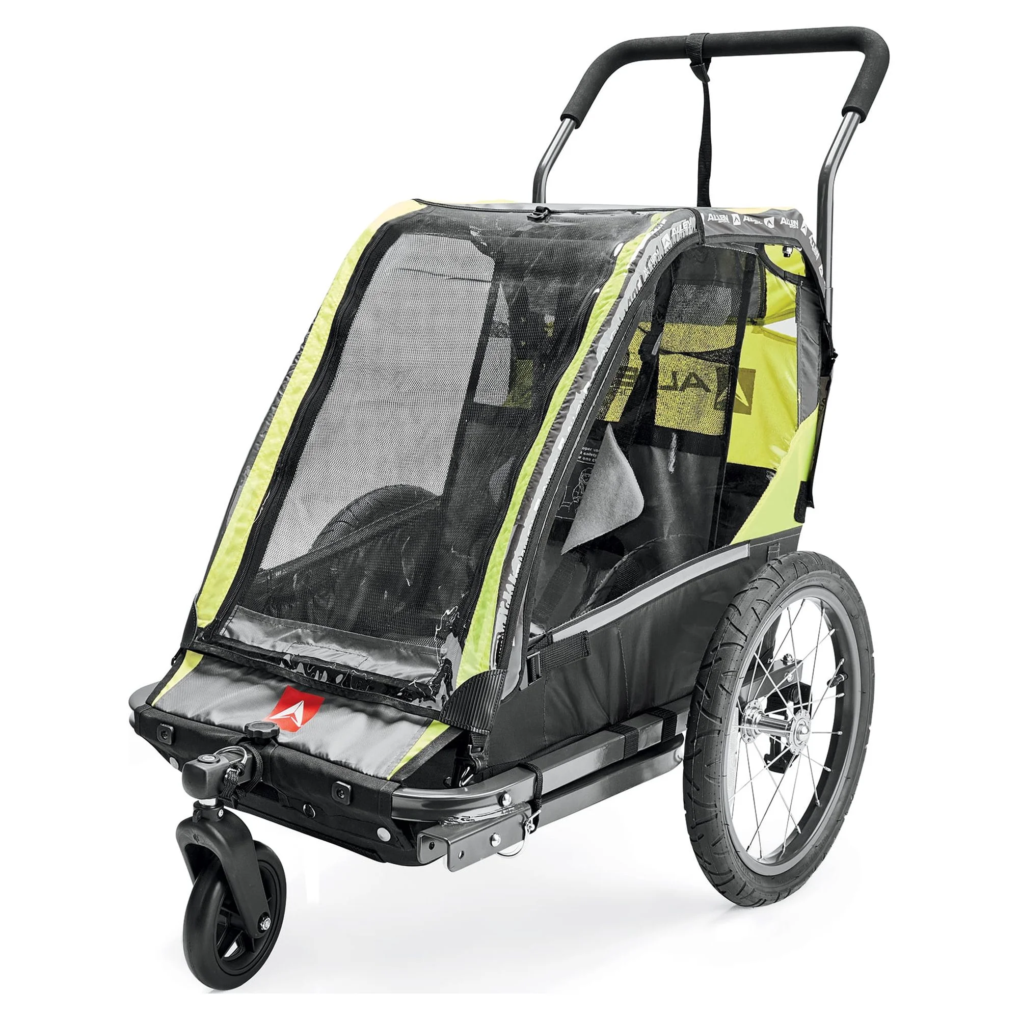 Allen Sports 1-Child Bicycle Trailer and Stroller, Model AS1 - Womvr