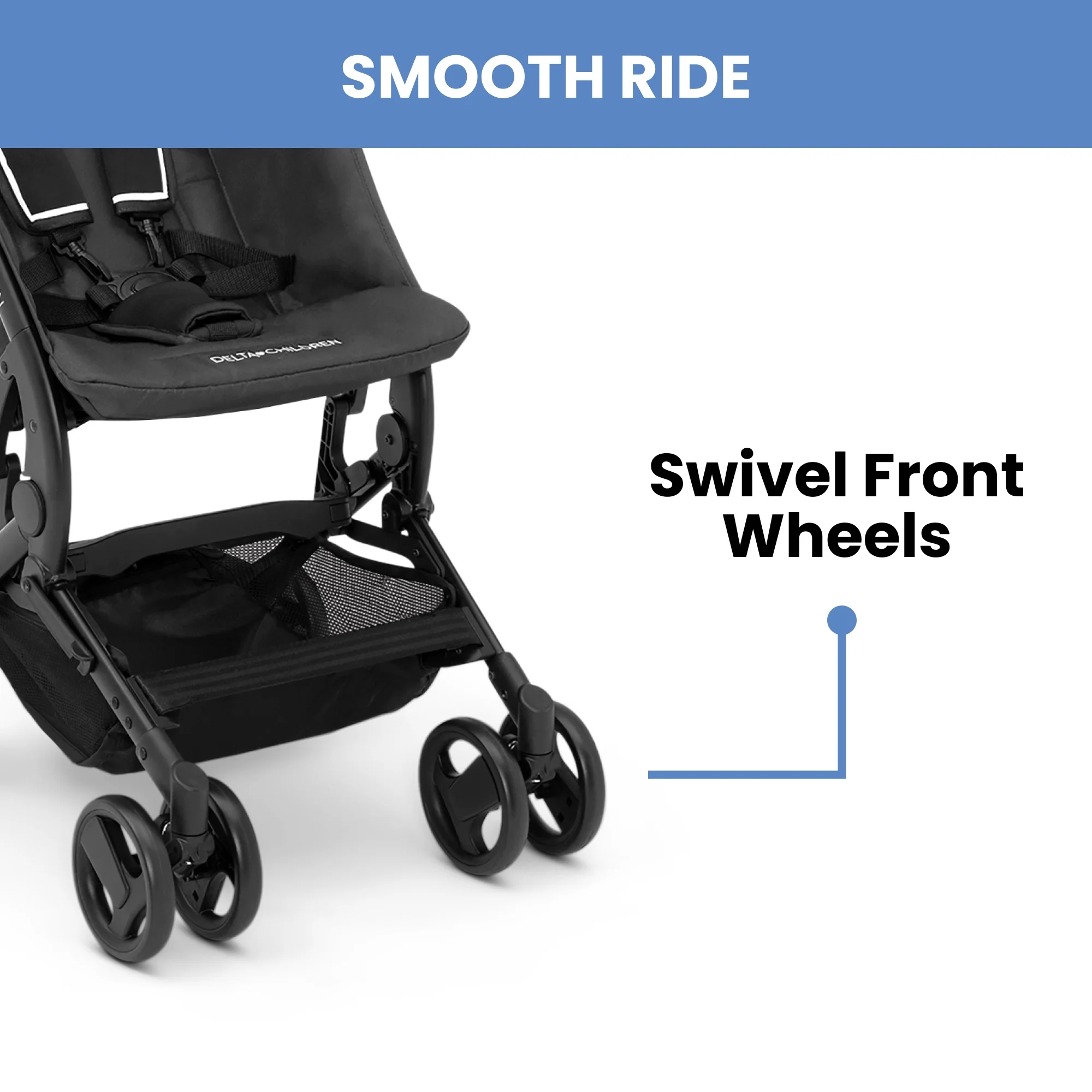 Delta Children The Clutch Travel Stroller - Womvr