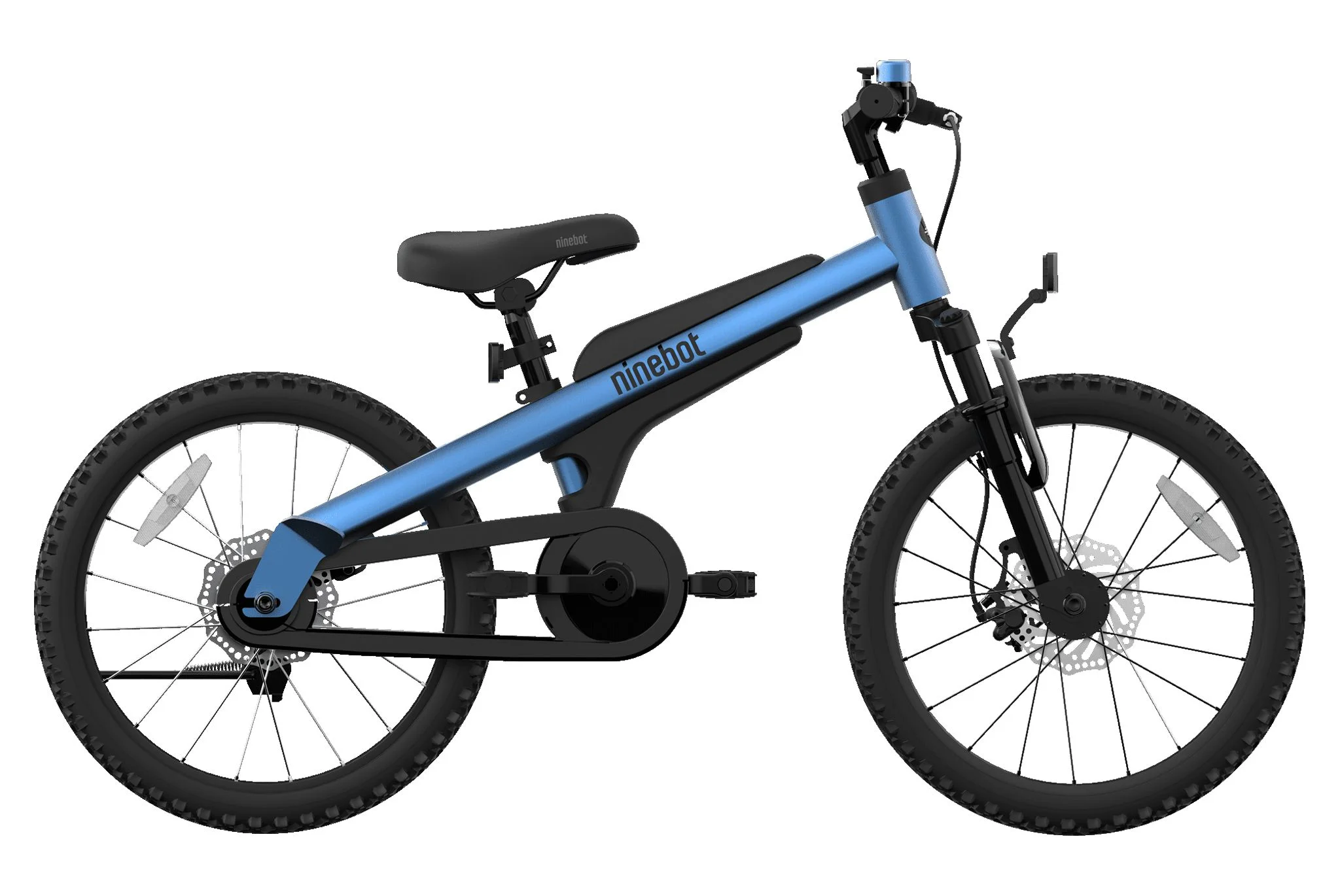 Ninebot Kids Bike by Segway 18 Inch, Blue, Premium Grade,Recommended Height 3'9'' - 4'9'' - Womvr